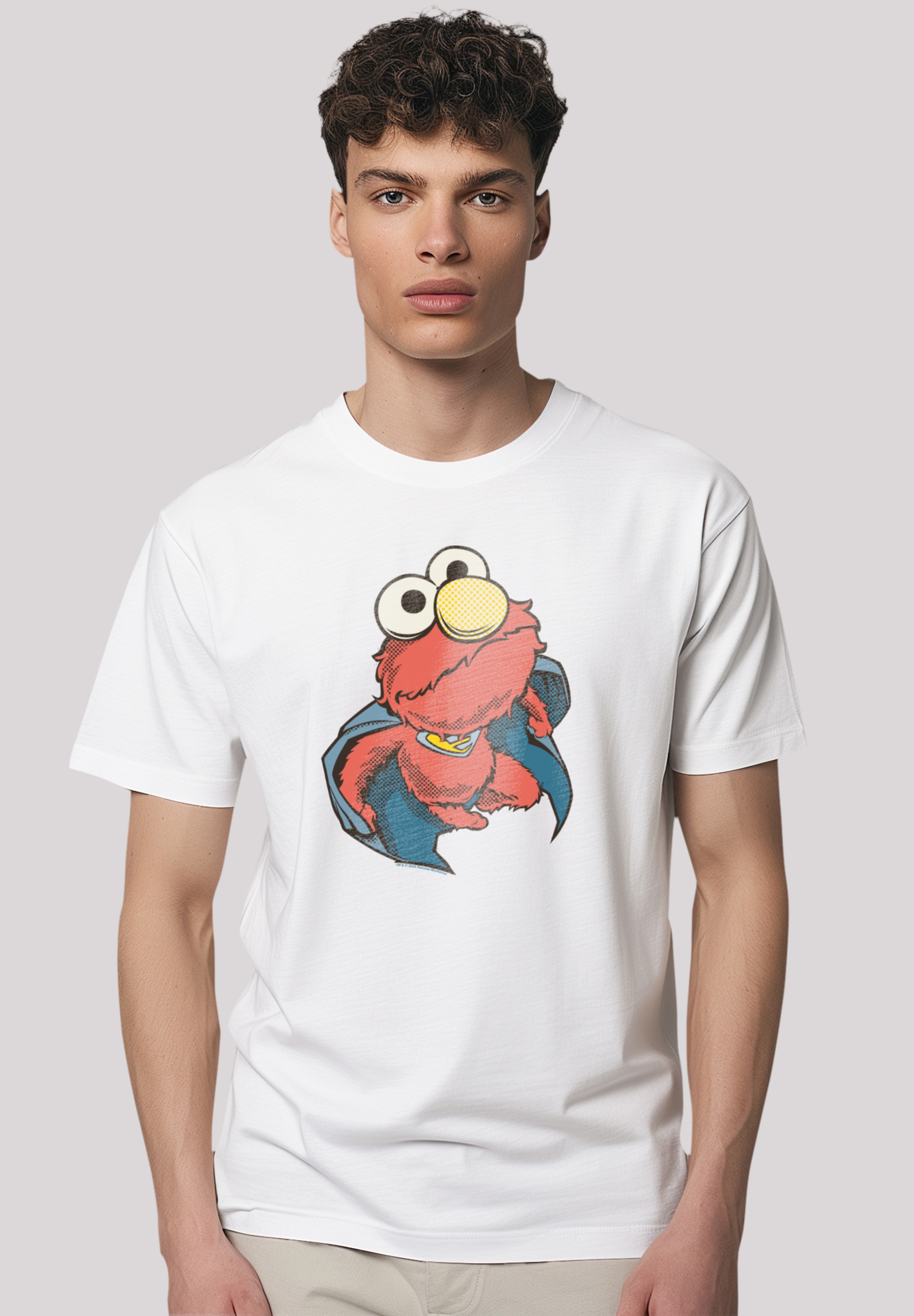 F4NT4STIC T-Shirt "Sesamstraße Elmo Superhero", Premium Qualität günstig online kaufen