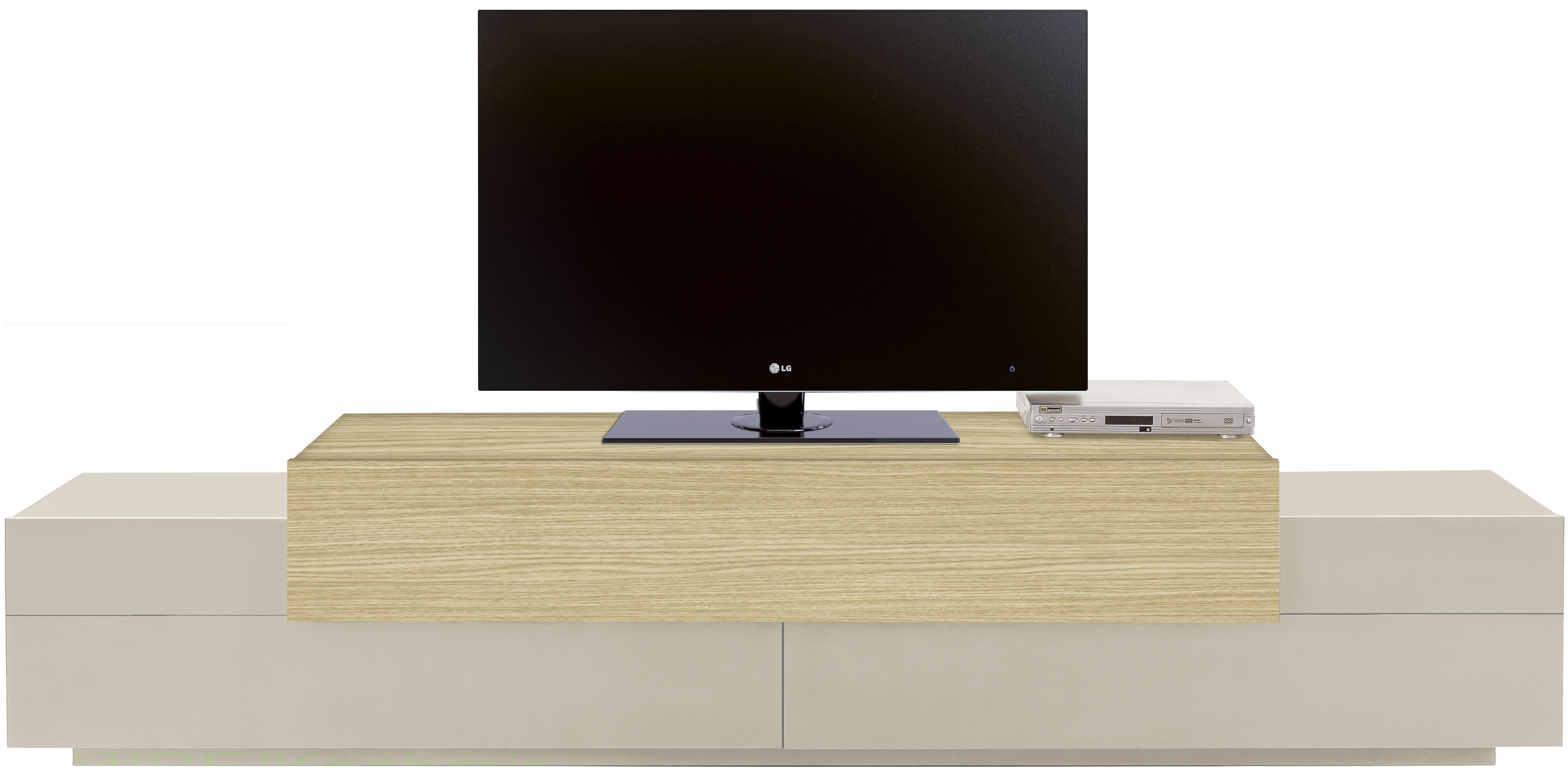 Thumbnail - INOSIGN Lowboard "Coro,Lowboard,TV-Kommode,TV-Möbel,TV-Bank" mit 3 Klappen, (B/T/H) 240x45x51,6 cm