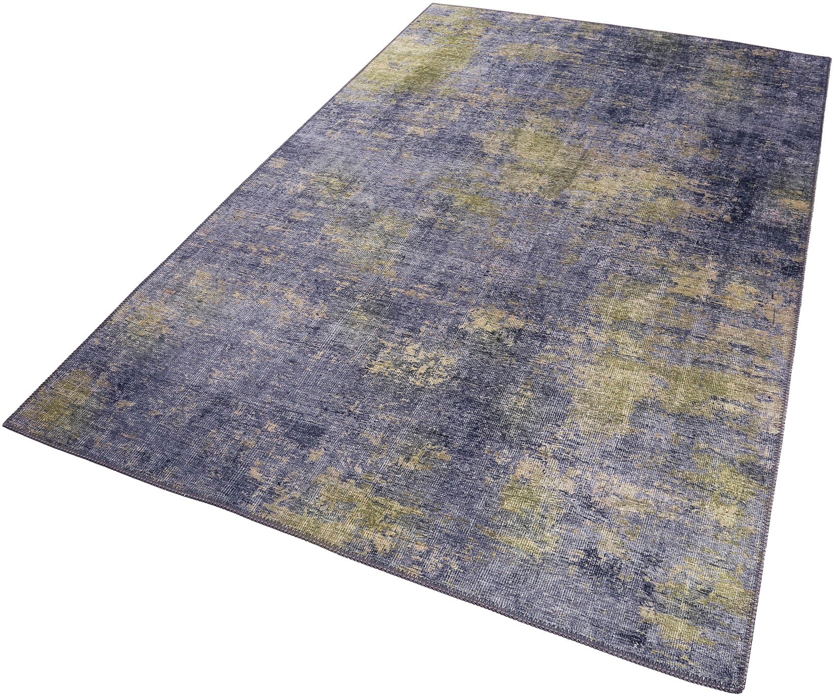 Wecon home Teppich "Night Hour" rechteckig 6 mm Höhe Chenille Baumwolle, Wohnzimmer