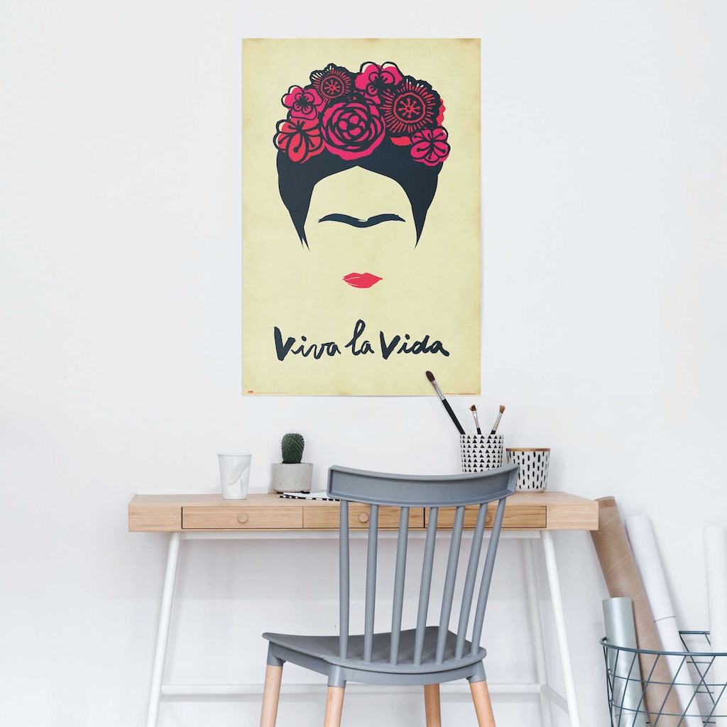 Reinders! Poster »Frida Kahlo - Viva la vida«