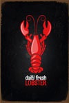 queence Metallbild | »Lobster«, Stahlschilder BAUR (1 St.), bestellen