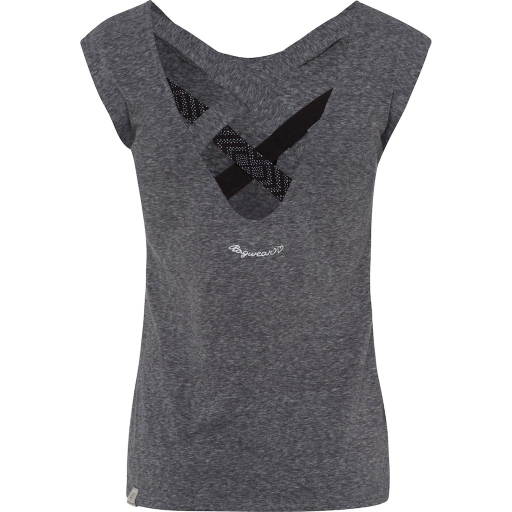 Ragwear T-Shirt »SOFIA O«, mit besonderem Rückenausschnitt