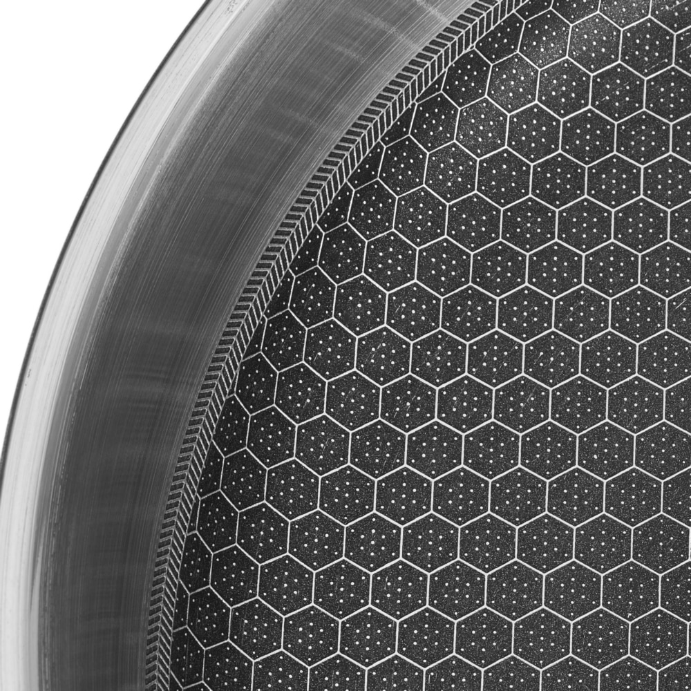 RESTO Kitchenware Bratpfanne »Achird Pfanne aus Tri-Ply (Edelstahl + Aluminium + Edelstahl) ofenfest« Edelstahl 18/10 1 Stk. tlg. Die 3-schichtige Basis ermöglicht eine Energieeinsparung von 25%