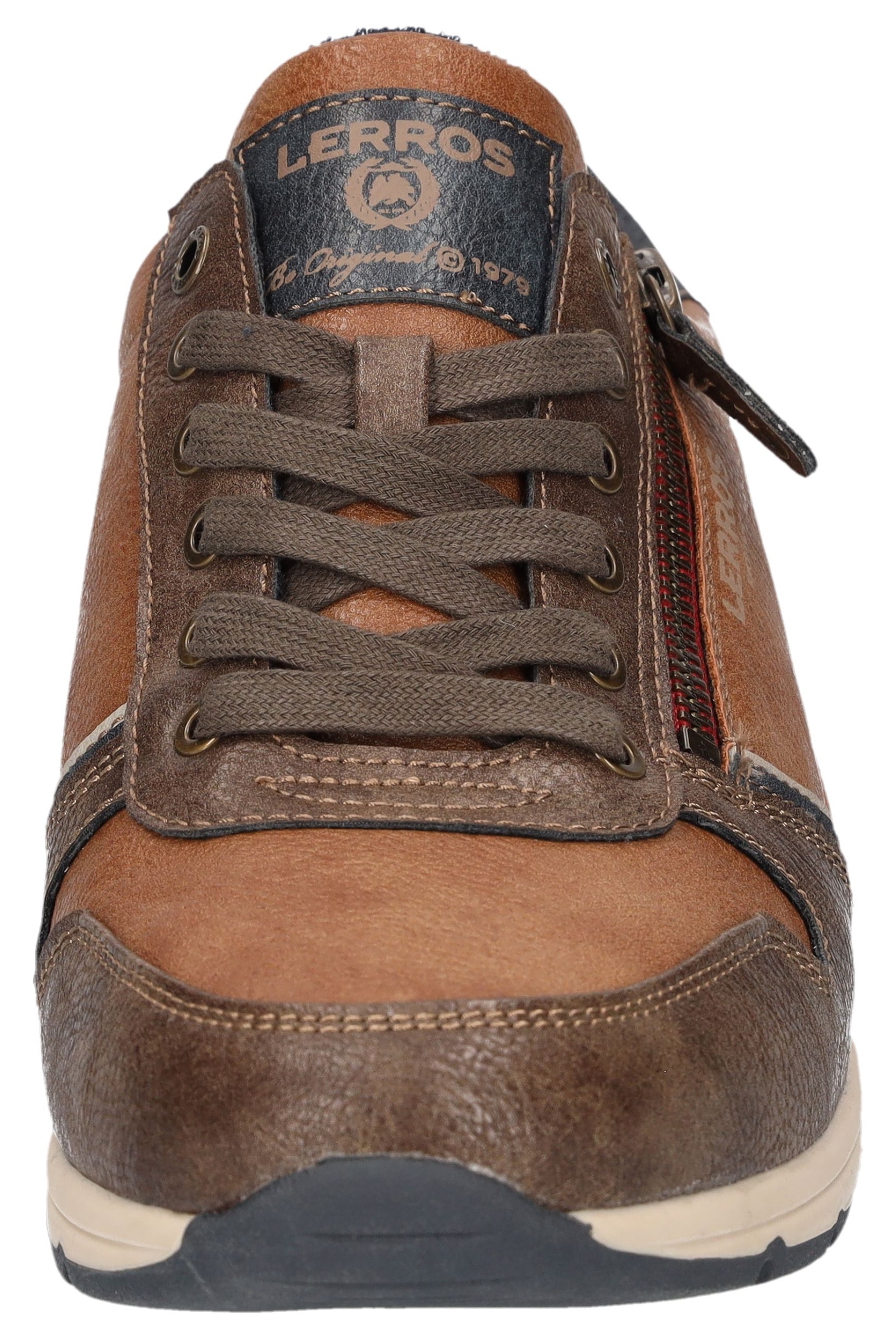 LERROS Sneaker, Schnürschuh, Freizeitschuh, Halbschuh mit Reißverschluss