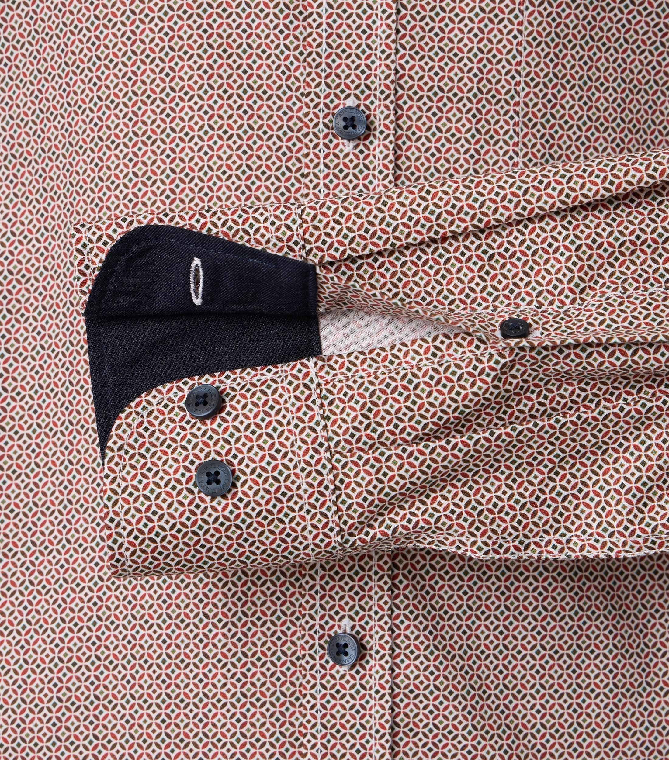 CASAMODA Langarmhemd »CASAMODA Freizeithemd Print«