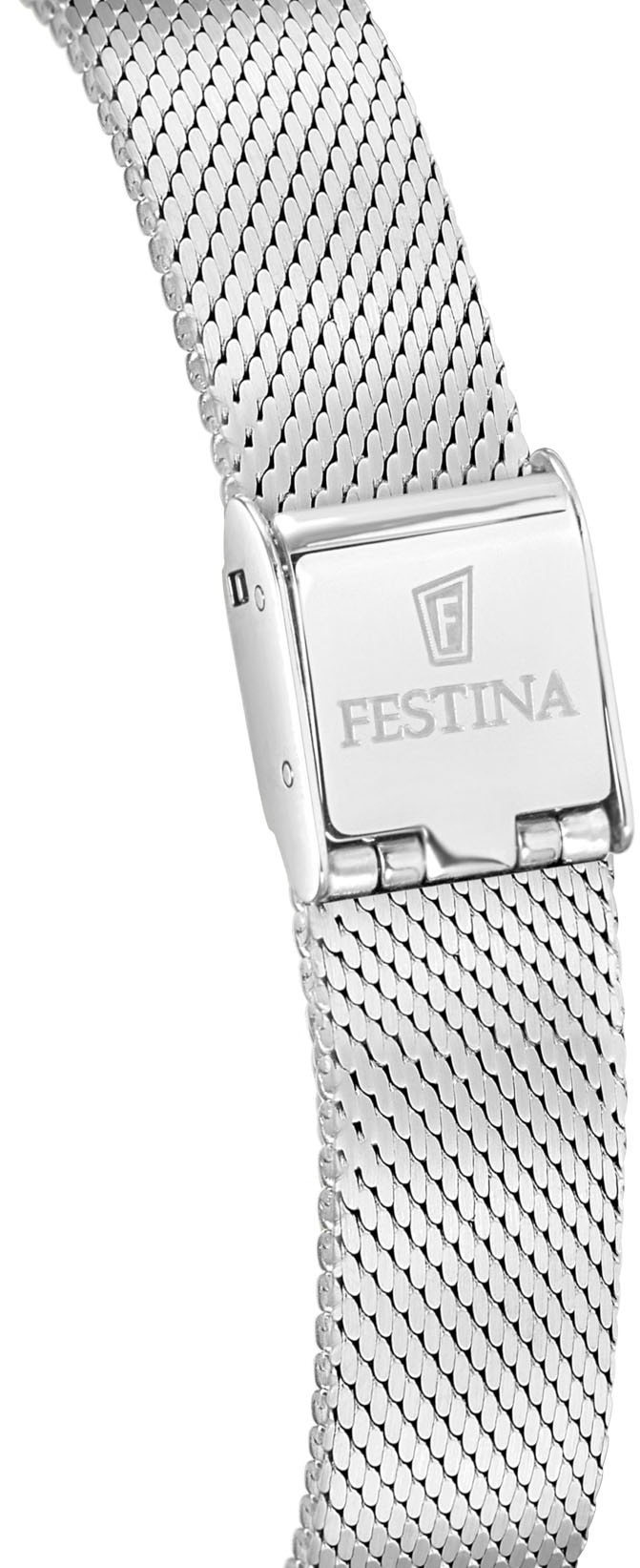 Festina Quarzuhr »Grace«, Armbanduhr, Damenuhr, Swiss Made, Edelstahlarmband, Saphirglas