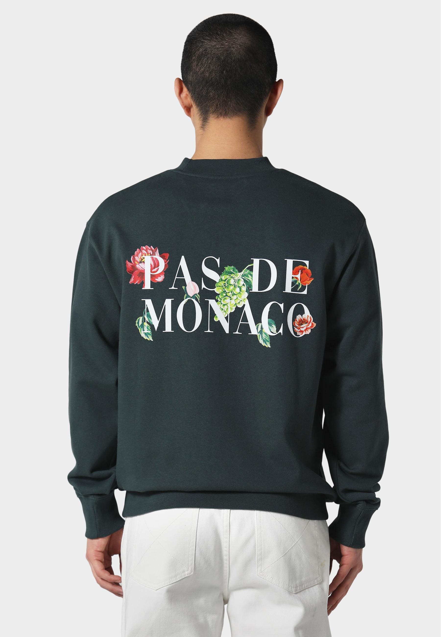Pas De Monaco Rundhalspullover »Pas De Monaco FLORALE-S SWEATSHIRT«, (1 tlg.)