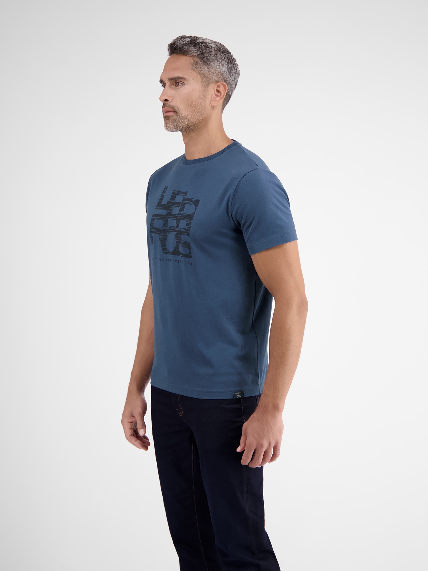 LERROS T-Shirt »LERROS T-Shirt mit LERROS Print«