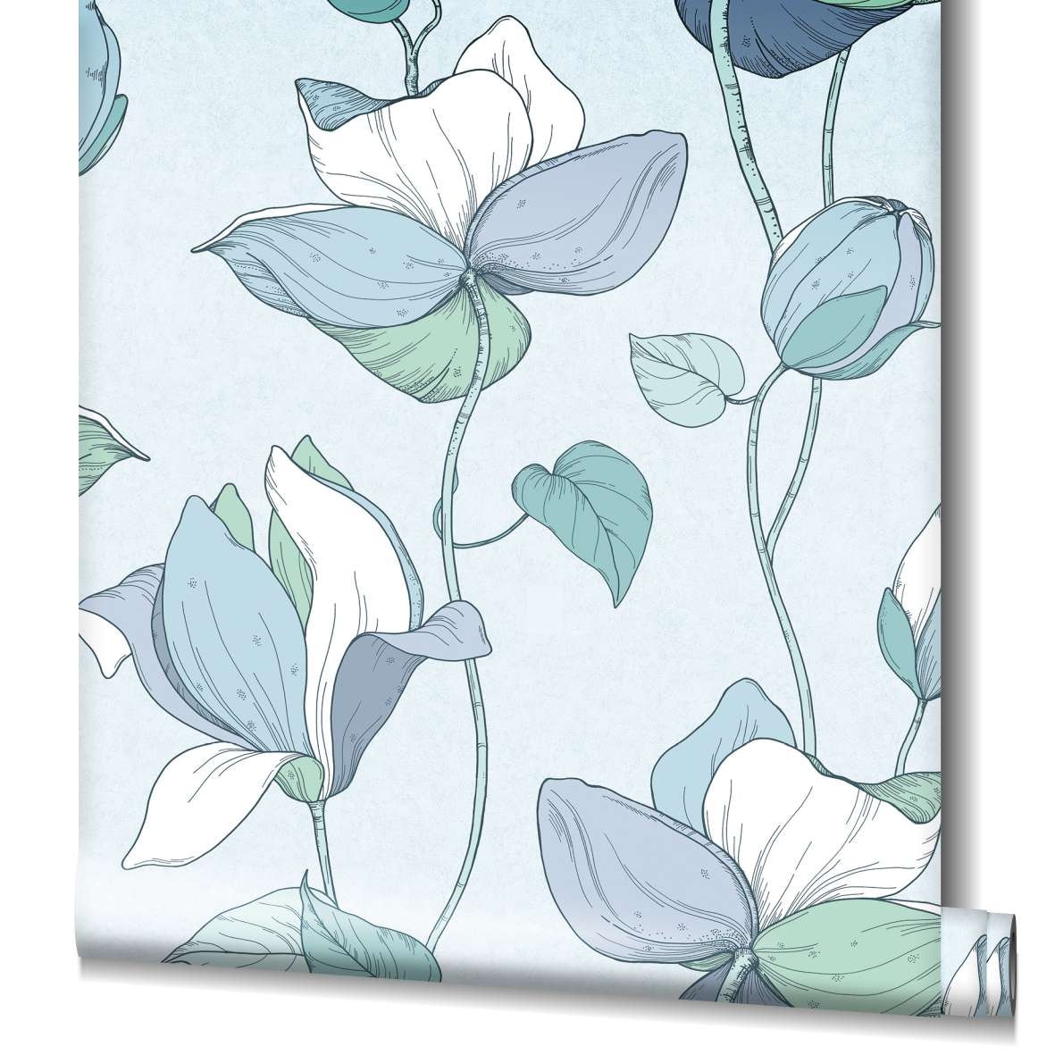 Marburg Vliestapete »Tapete Abstract Blossom«, floral, moderne Vliestapete für Wohnzimmer Schlafzimmer Küche