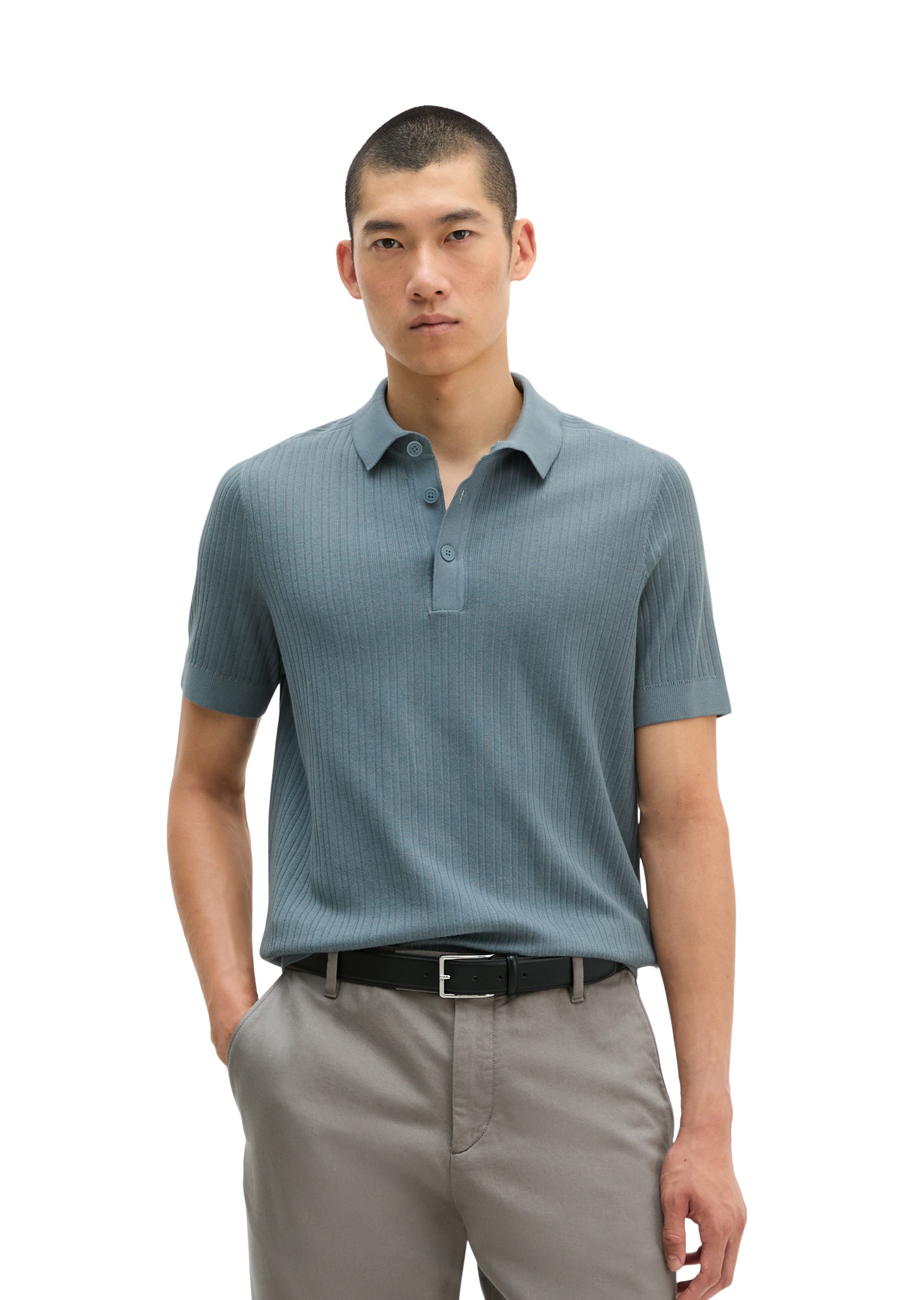 Marc OPolo Poloshirt "aus Bio-Baumwolle und TENCEL™ Lyocell"