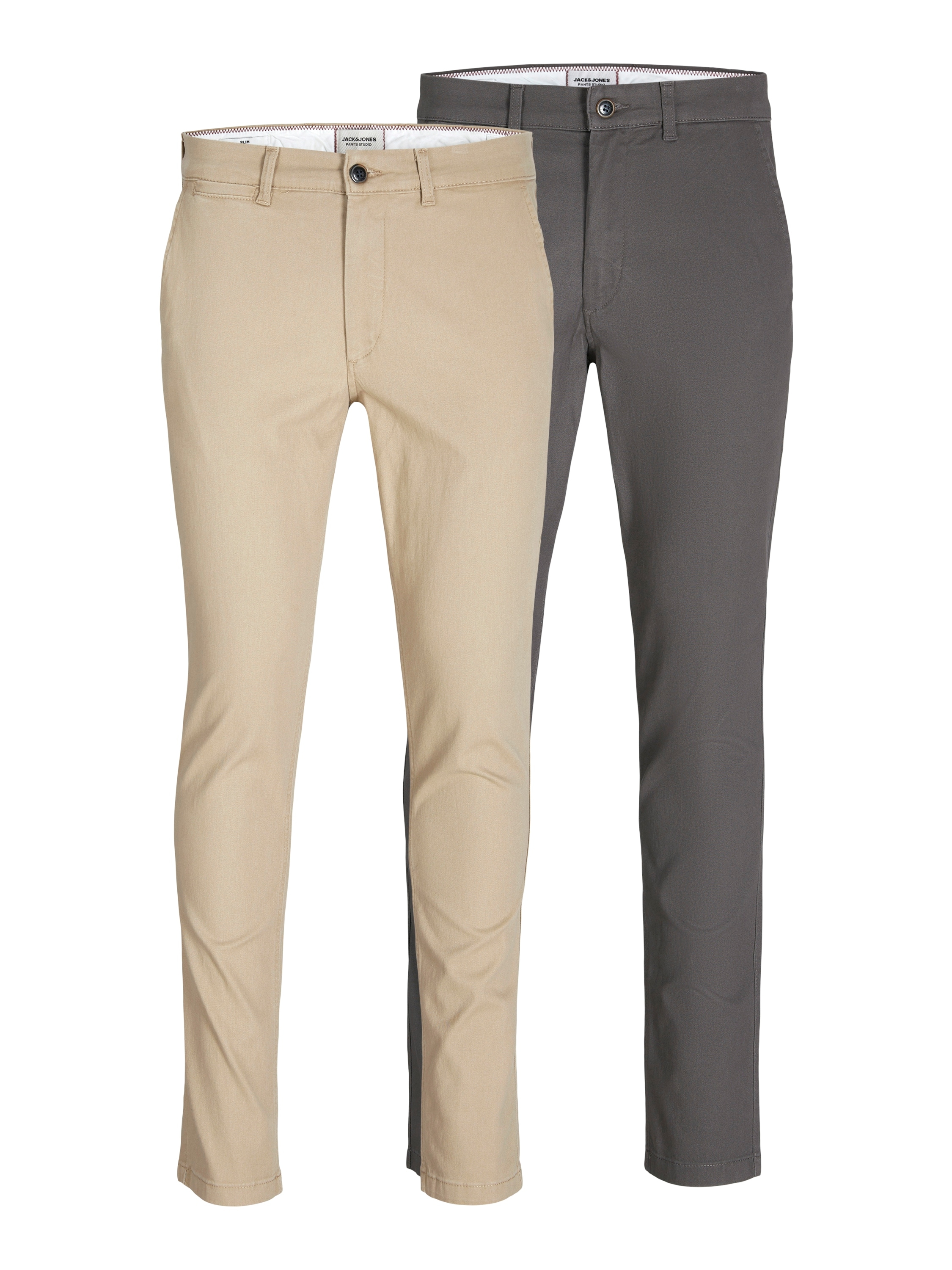 Jack & Jones Chinohose "JPSTMARCO JJDAVE 2PK MP NOOS", (Packung, 2 tlg.) günstig online kaufen