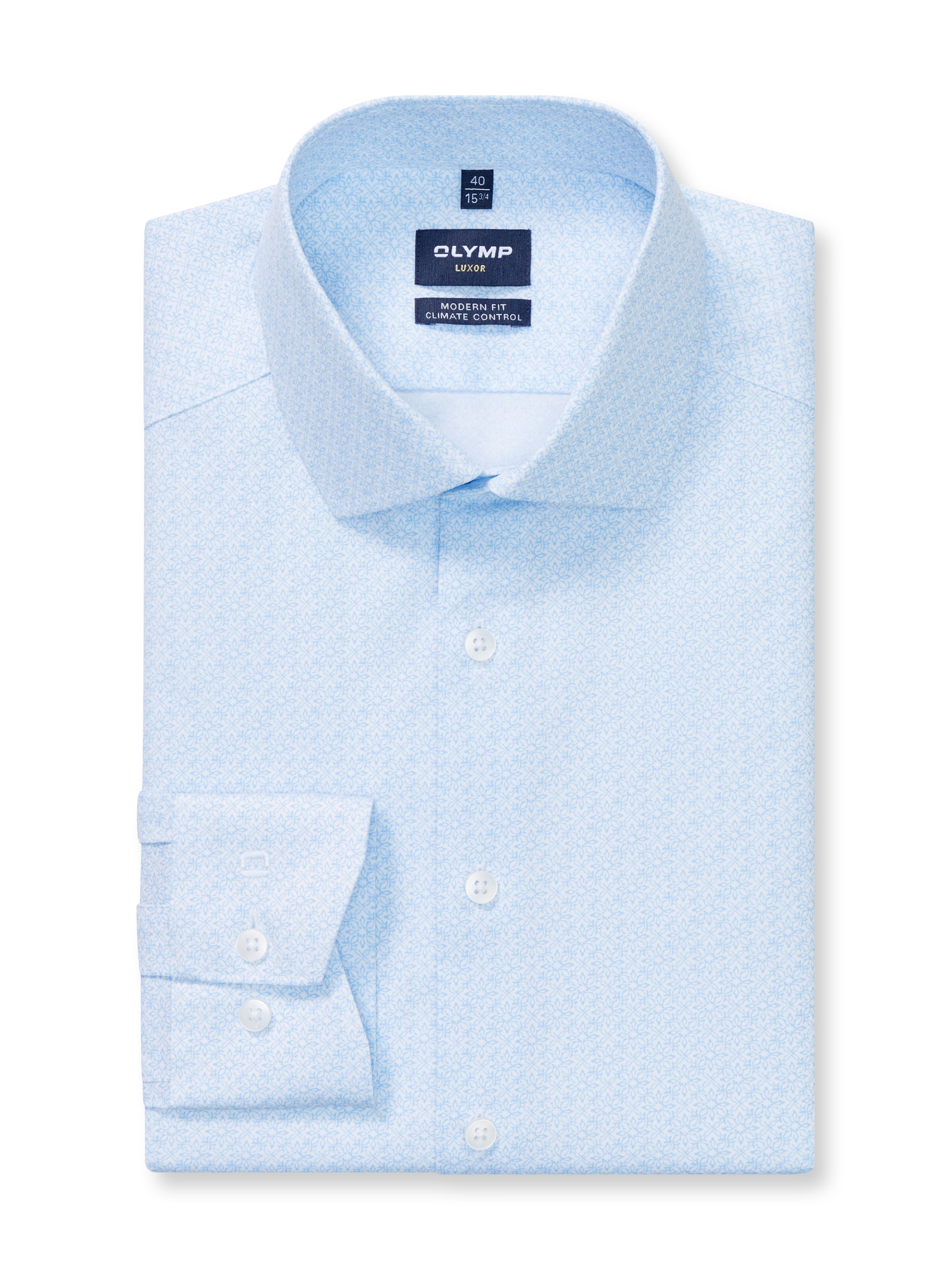 OLYMP Langarmhemd "Luxor" Climate Control, modern fit, Businesshemd, Global günstig online kaufen