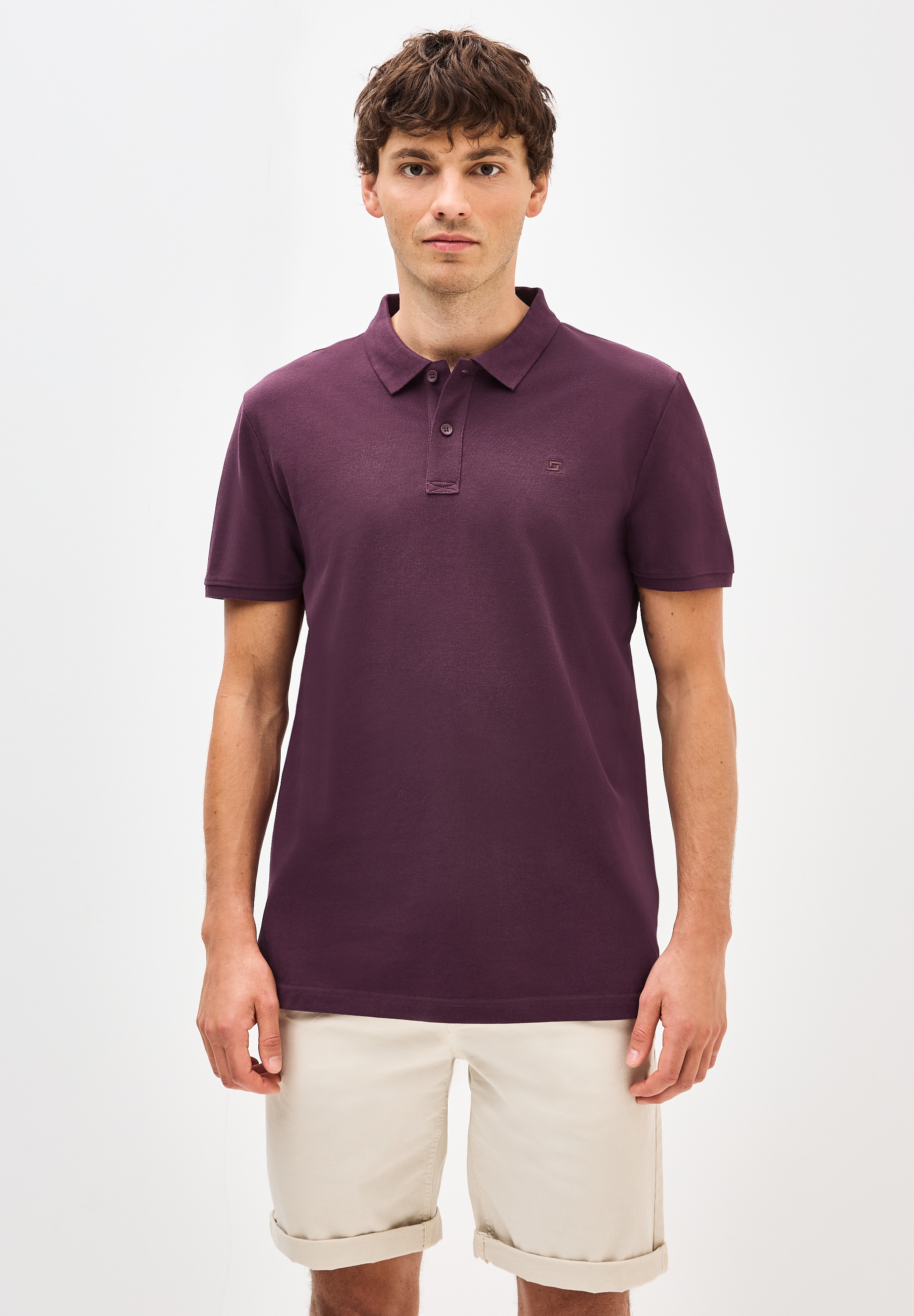 STREET ONE MEN Poloshirt aus reiner Baumwolle günstig online kaufen