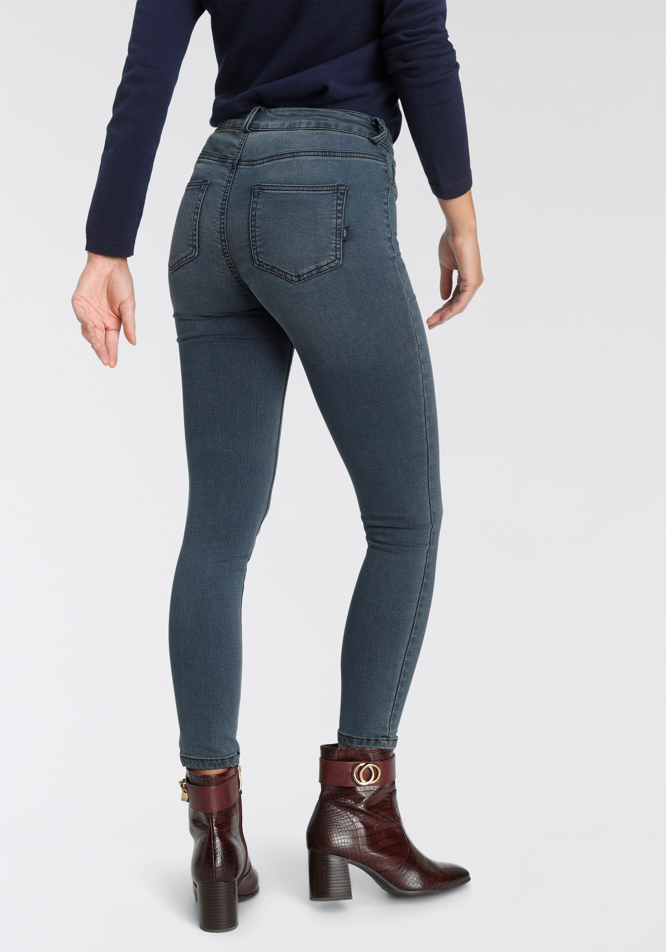 Arizona Skinny-fit-Jeans »Ultra Stretch«, High Waist für kaufen | BAUR