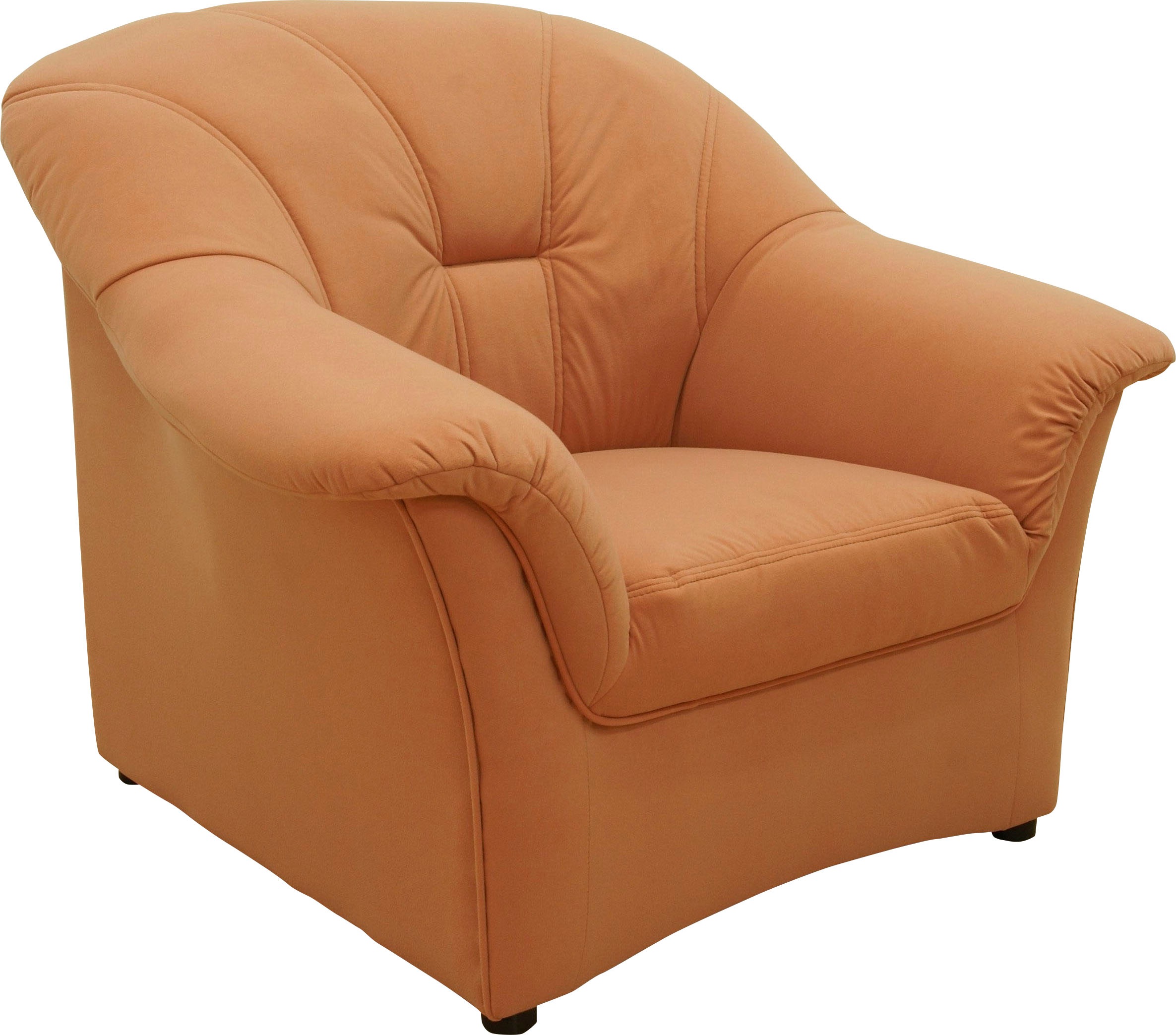 DOMO collection Sessel "Papenburg zeitlose Rückensteppung, elegante Armlehn günstig online kaufen