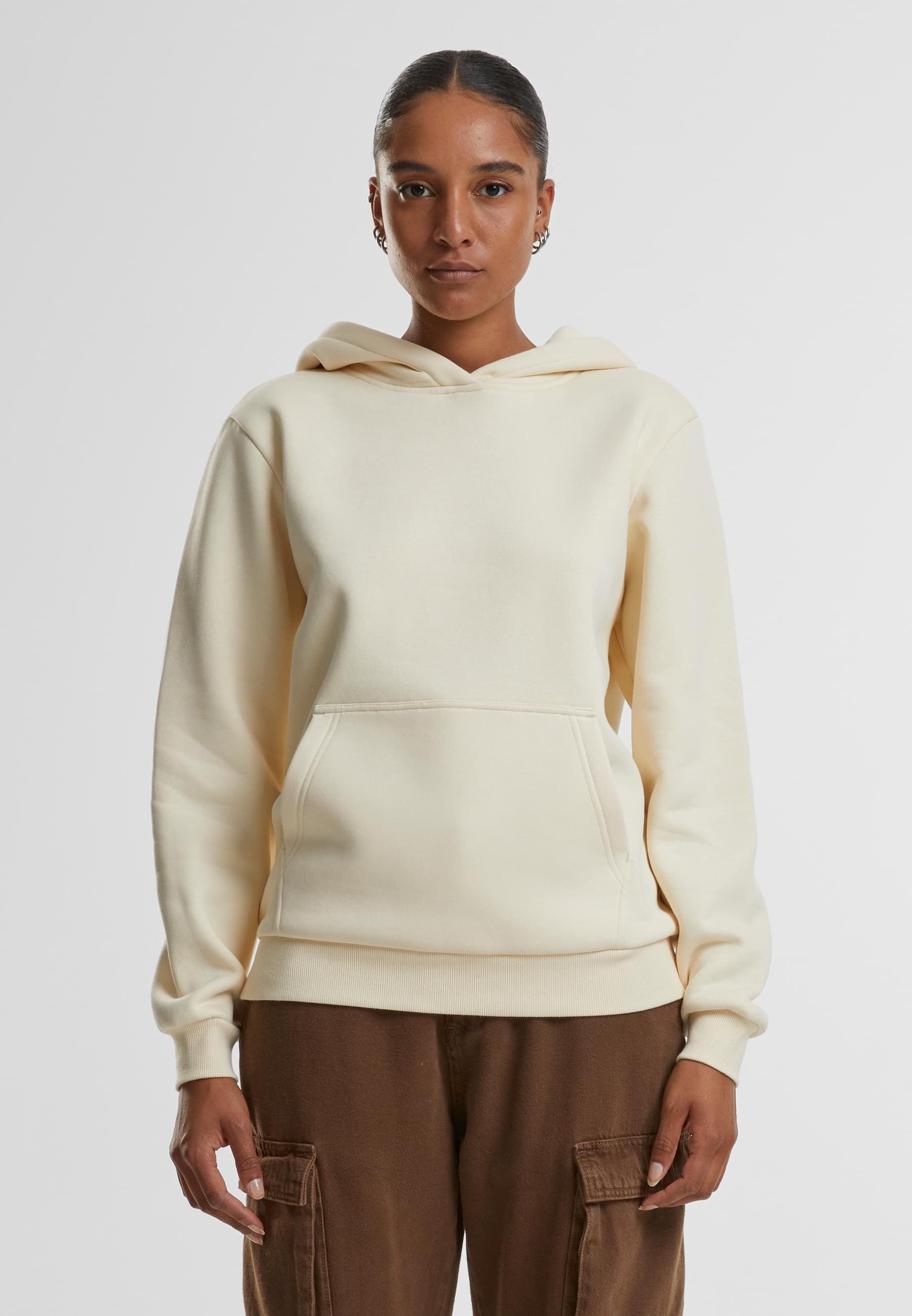 URBAN CLASSICS Kapuzenpullover »Urban Classics Ladies Fluffy Hoody«, (1 tlg.)