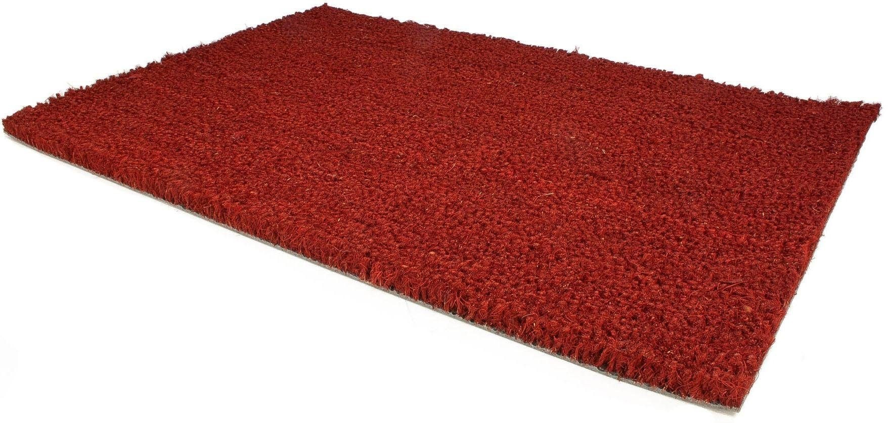 Primaflor-Ideen in Textil »KOKOS In- BAUR Schmutzfangmatte, Kokosmatte, 17«, und Outdoor | Fußmatte geeignet rechteckig