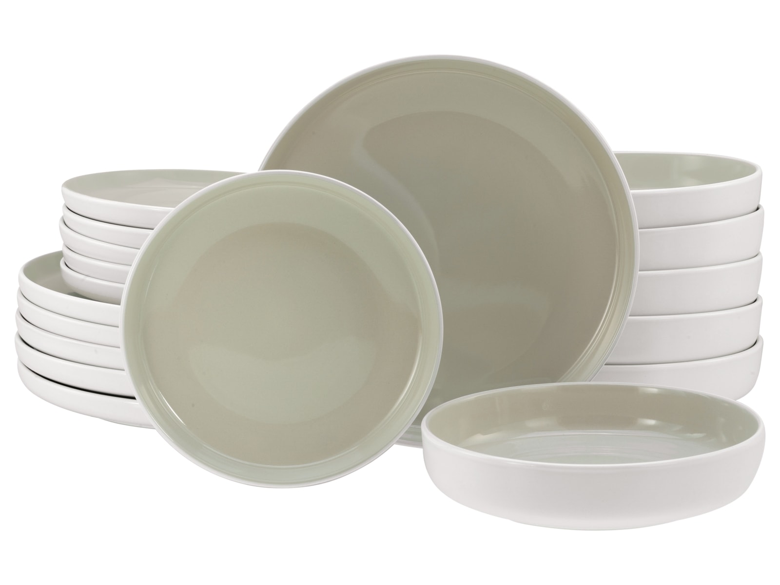 LeGer Home by Lena Gercke Geschirr-Set "Teller Set, Nayela" Haltbarkeit, spülmaschinengeeignet, mikrowellengeeignet, modern