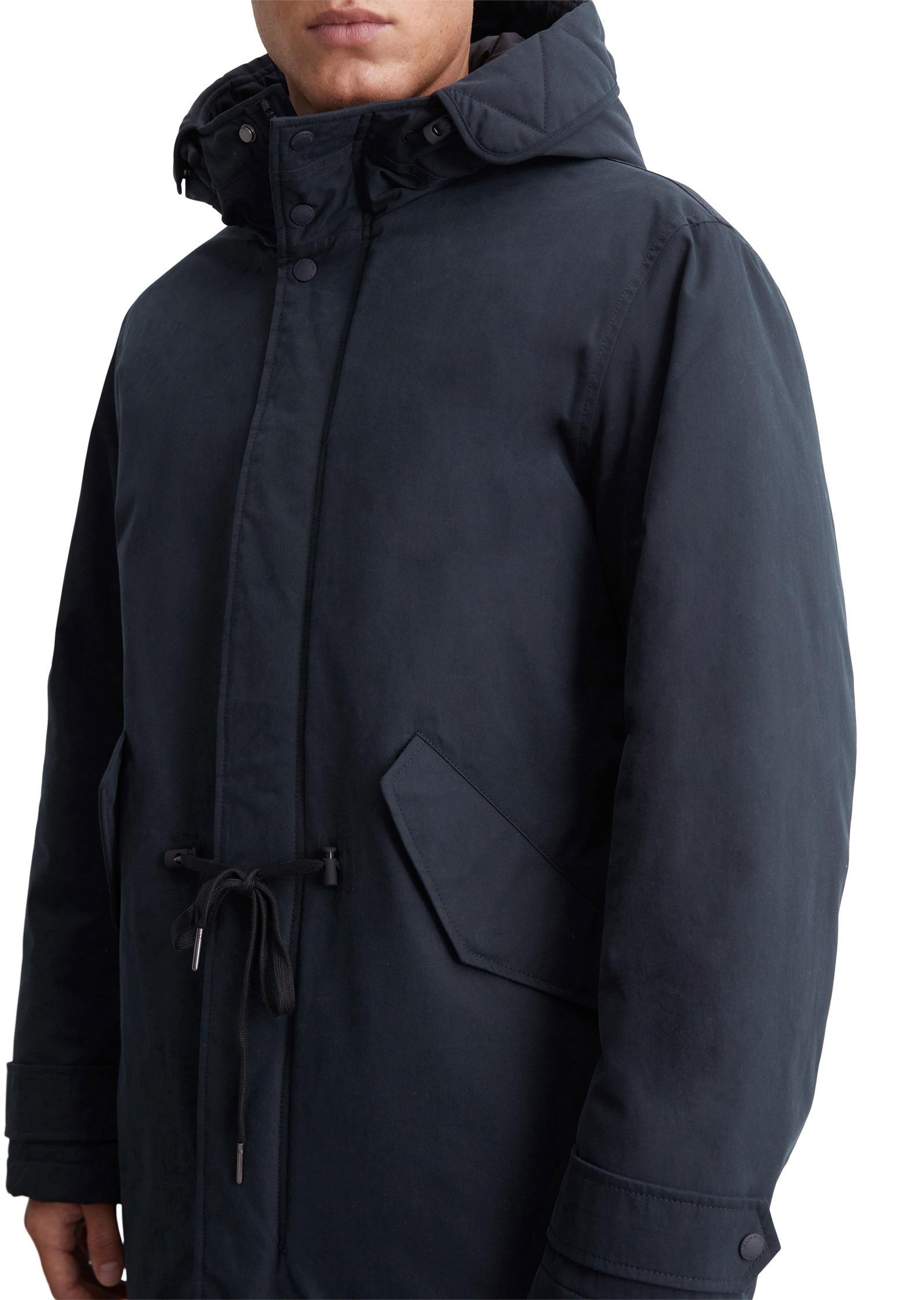 Marc O'Polo DENIM Langmantel »mit Wattierung von Unifi REPREVE®«