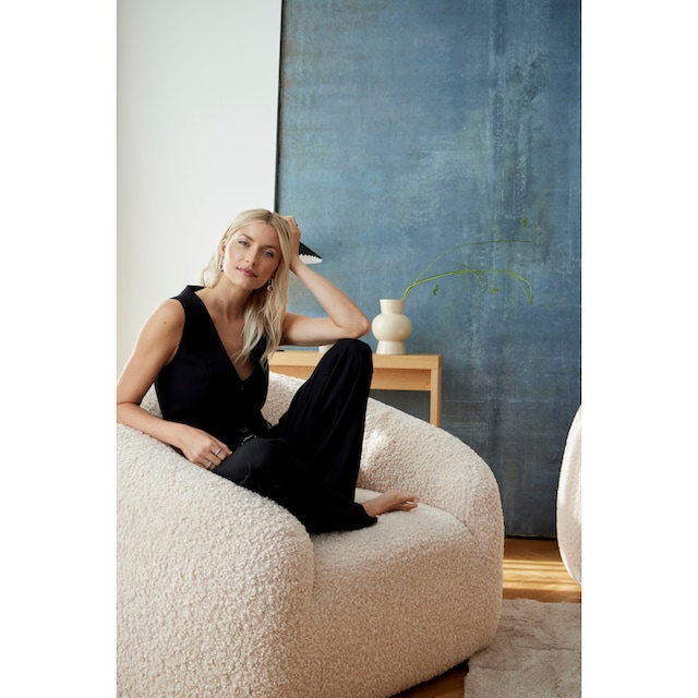 LeGer Home by Lena Gercke Sessel »Yani«, organische Form, auch in Bouclé |  BAUR