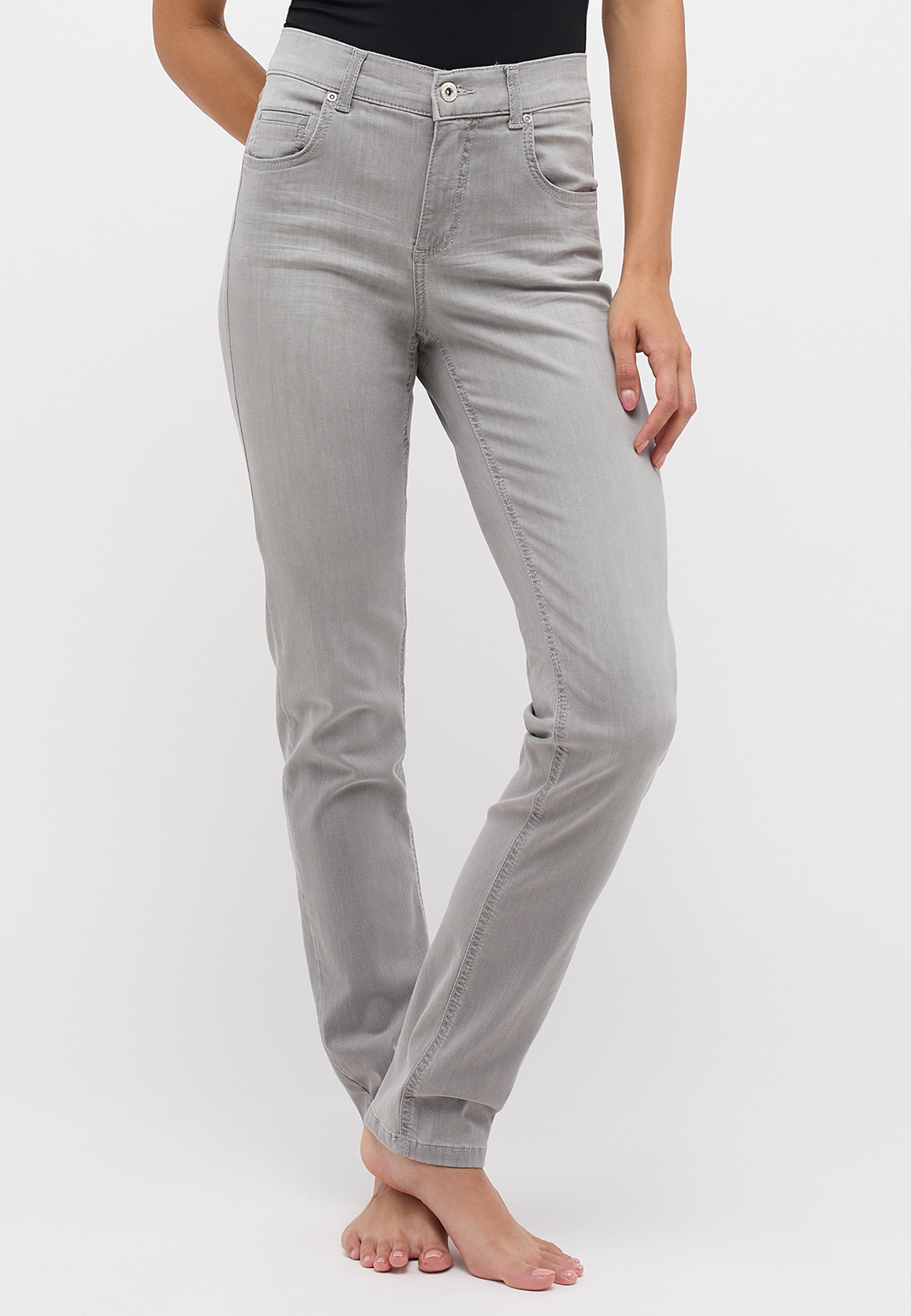Straight-Jeans »CICI«, in Slim Fit-Passform