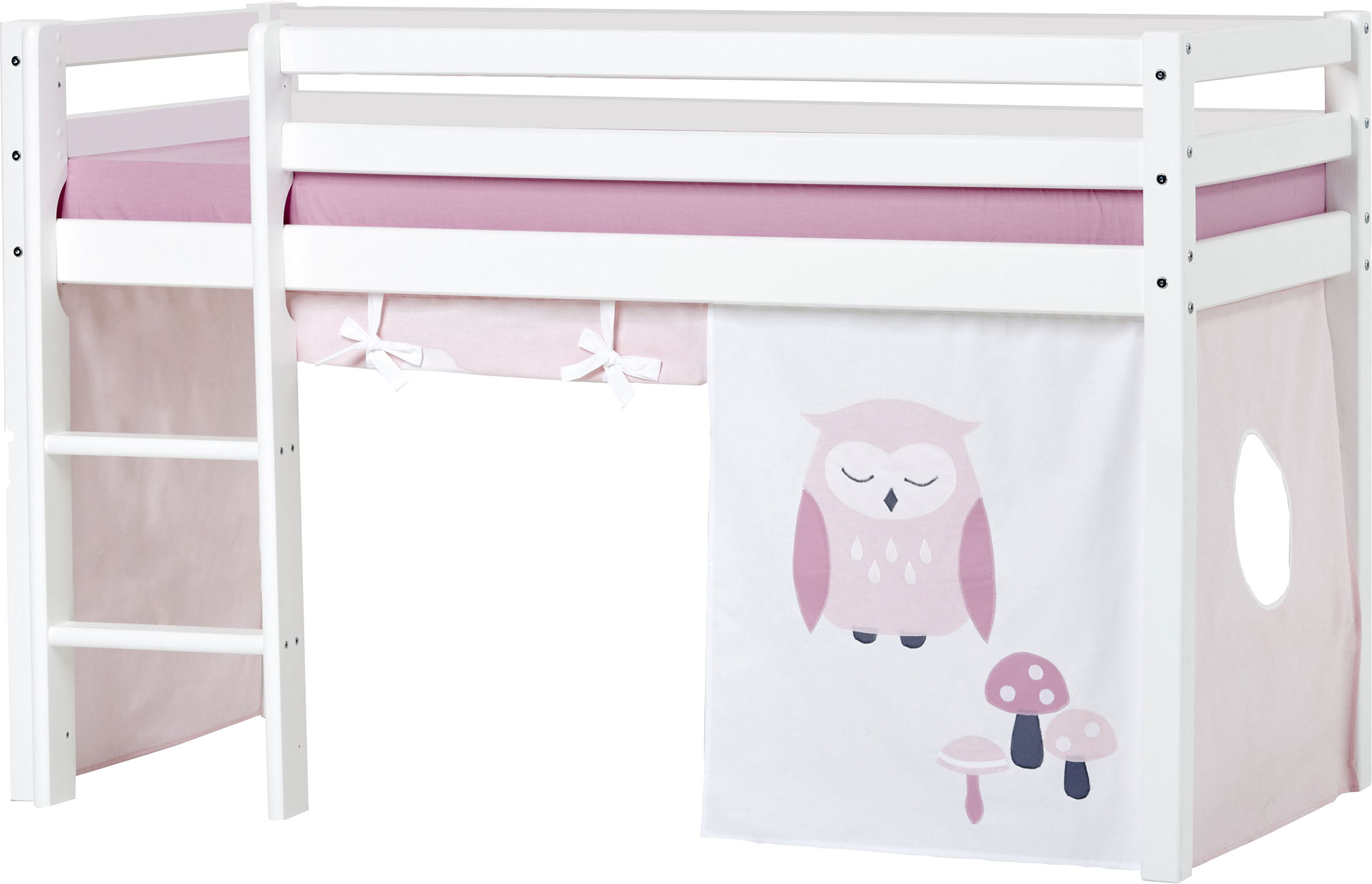 Hochbett »ECO Dream«, mit Matratze & Vorhang, große Auswahl