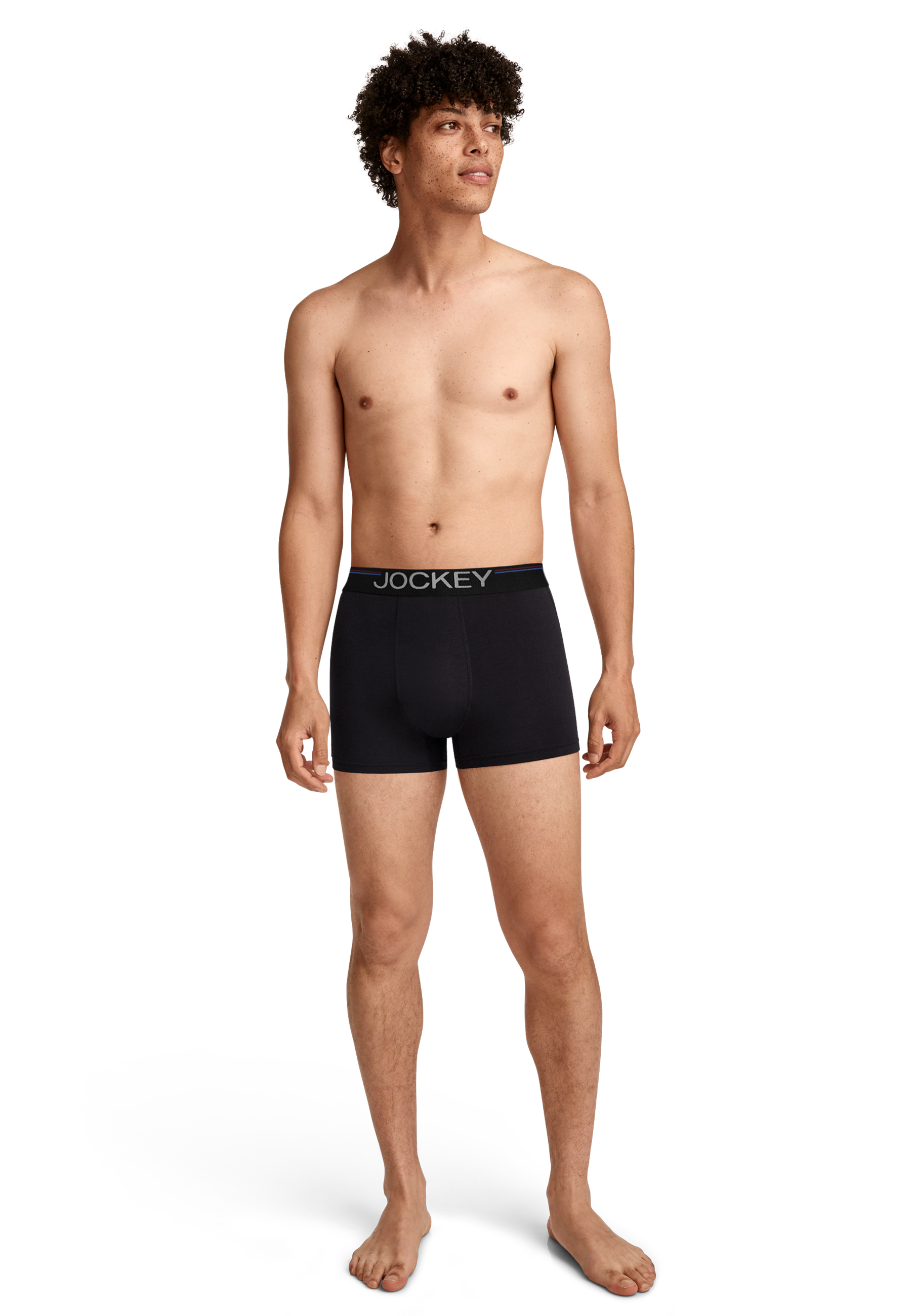 Jockey Boxer »Cotton Stretch« 3er Pack,  (3er Pack), atmungsaktiv, passgenauer Stretch