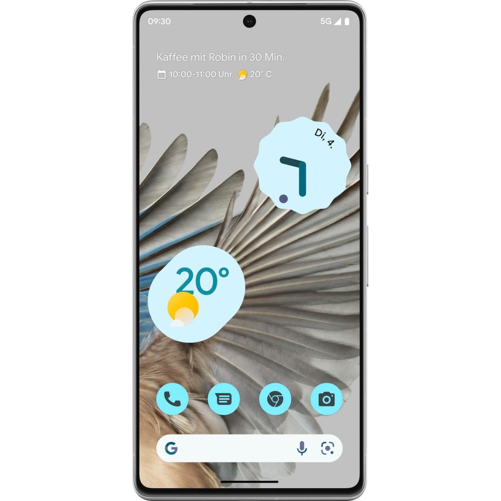 Google Smartphone »Pixel 7 Pro«, Snow, 17,02 cm/6,7 Zoll, 128 GB Speicherplatz, 50 MP Kamera