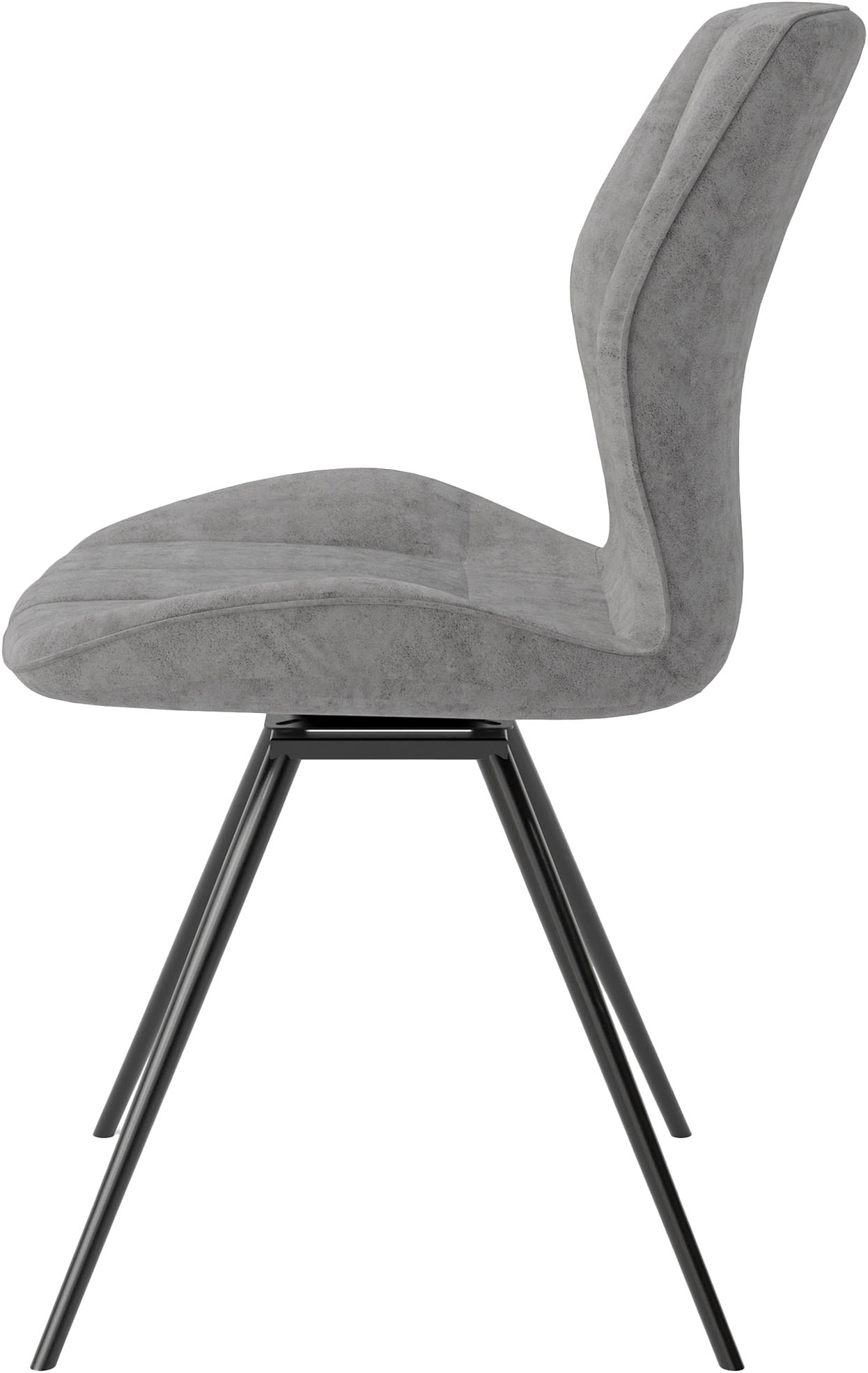 byLIVING Esszimmerstuhl »Manhattan 2er-Set«, (Set), 2 St., Microfaser VINTAGE, drehbarer Stuhl mit modernem Mikrofaserbezug