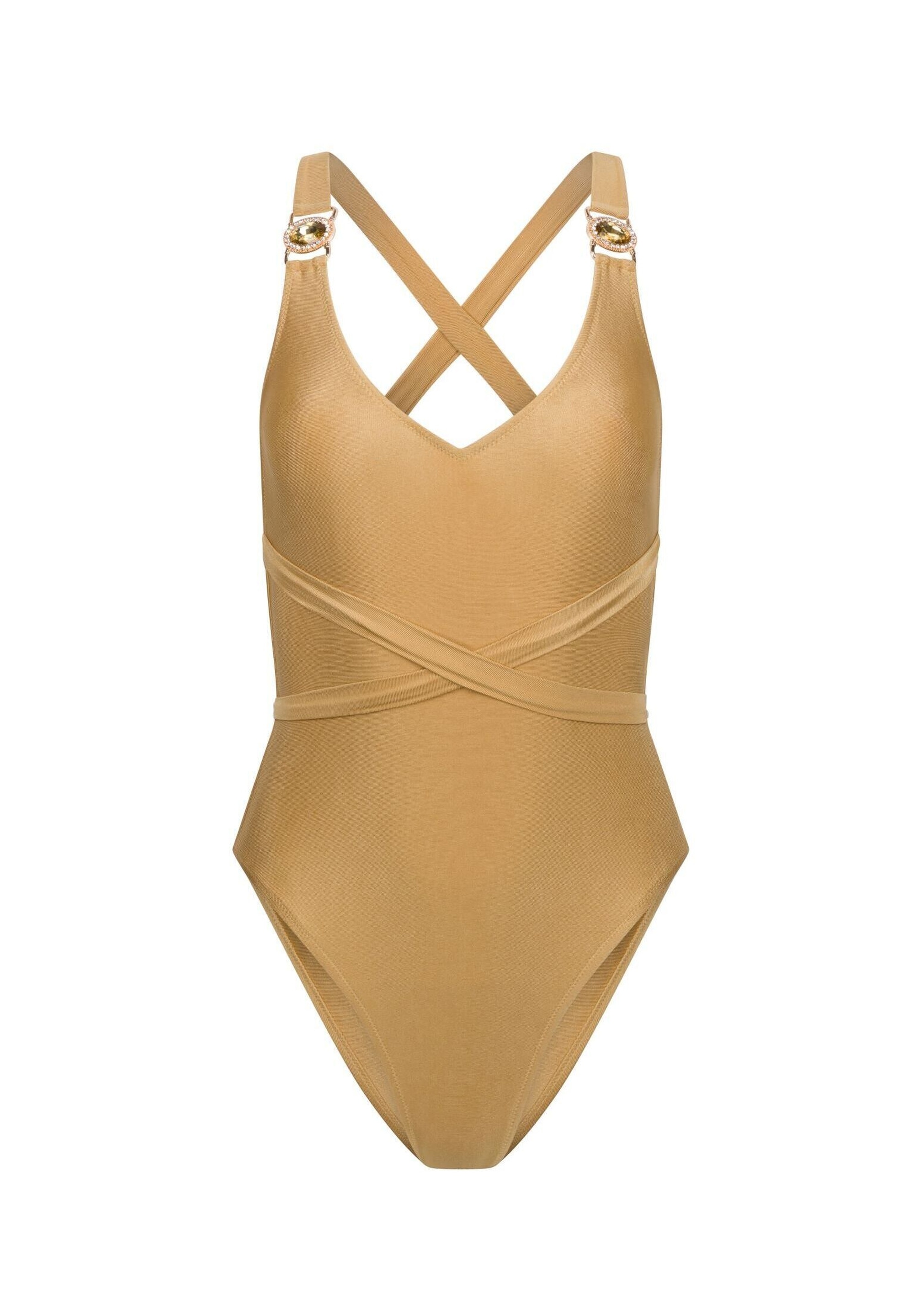Moda Minx Badeanzug "Amour" 1 Stk. mit tollem Steinbesatz