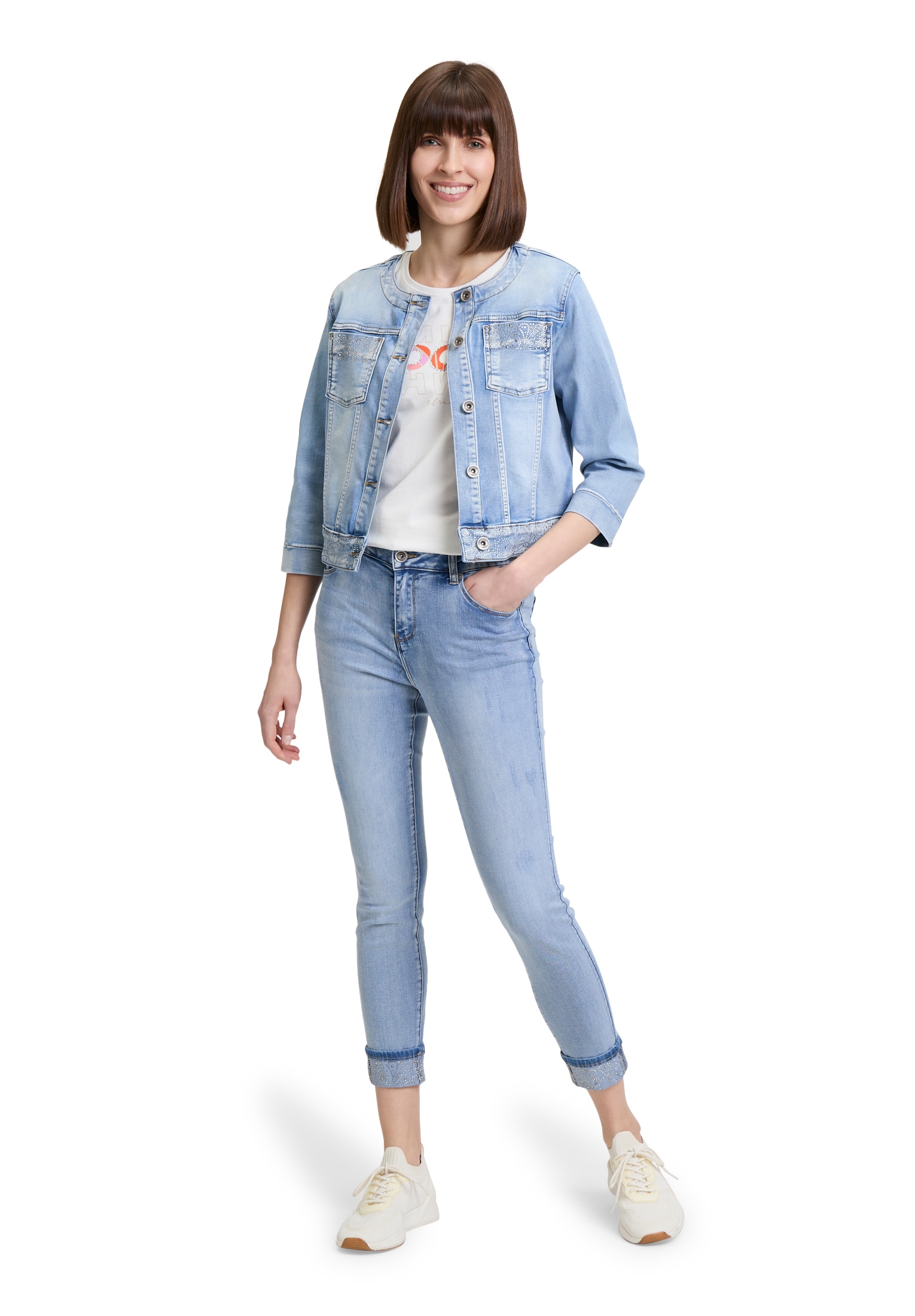 Betty Barclay Slim-fit-Jeans »Betty Barclay Slim Fit-Jeans mit Waschung«