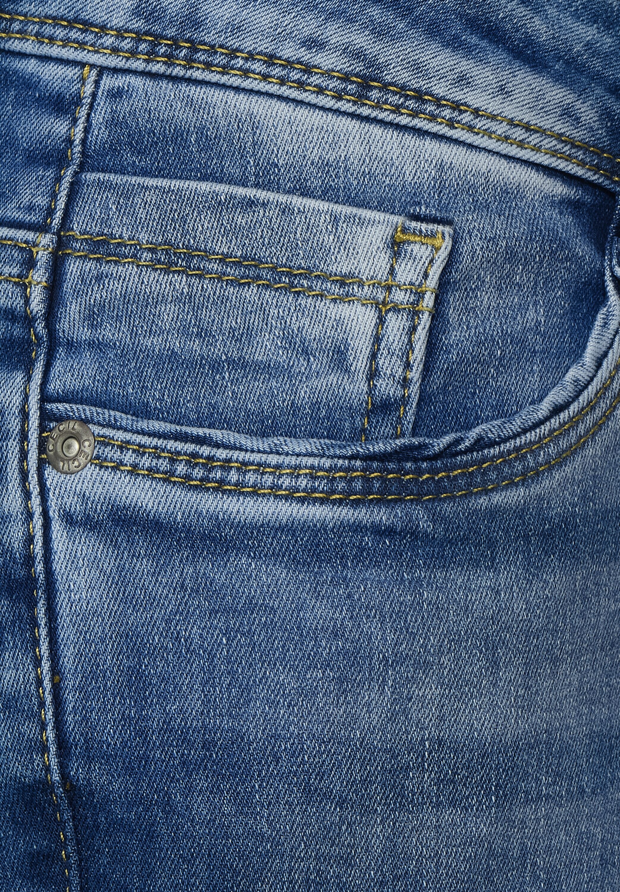 Cecil Slim-fit-Jeans, Middle Waist