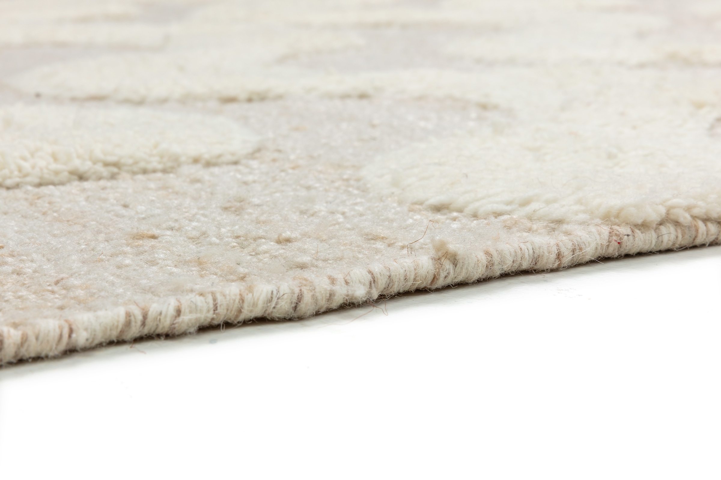 SCHÖNER WOHNEN-Kollektion Teppich »Milena« rechteckig 20 mm Höhe Linien, Punkte, Modern, Hoch Tief Struktur, weich, Wohnzimmer