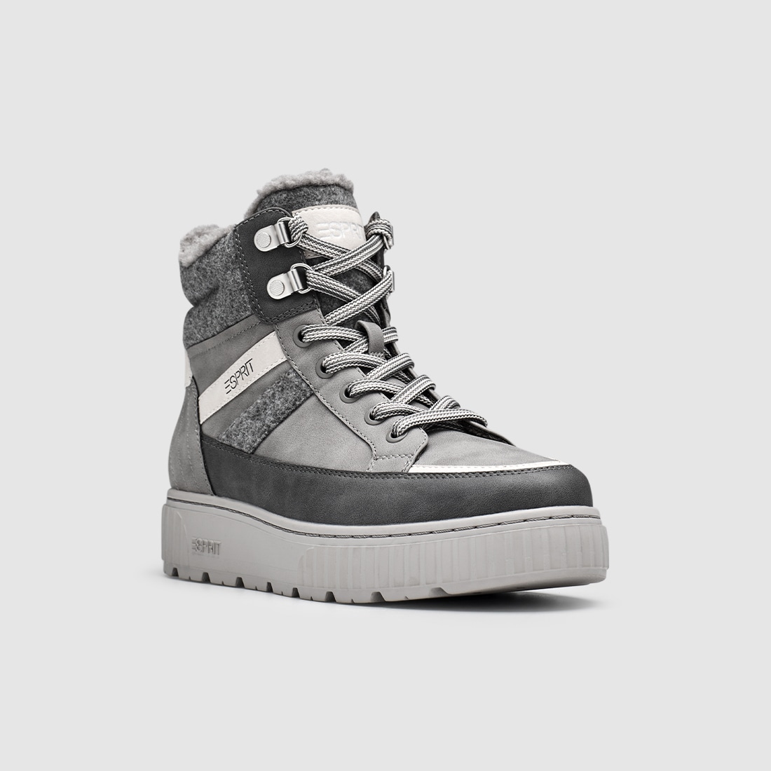 Esprit Winterboots "PINA" Plateauboots, Stiefelette, Keilstiefelette mit Reißverschluss