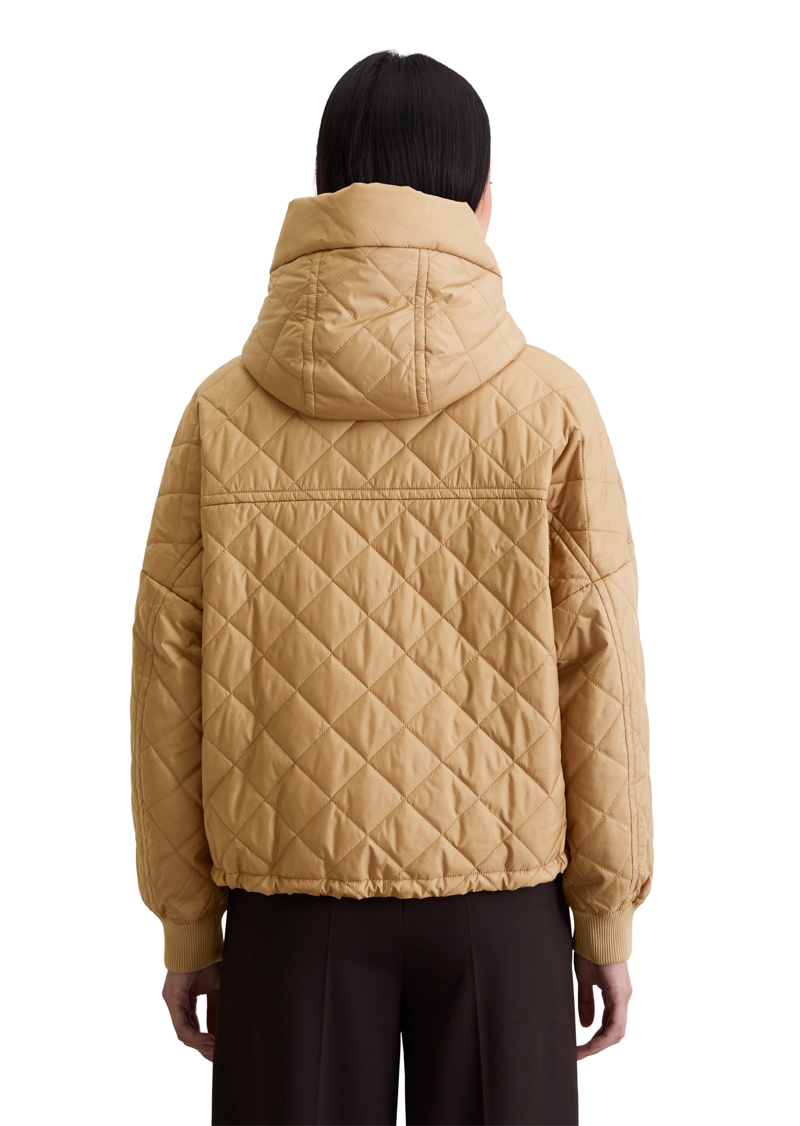 Marc O'Polo Outdoorjacke »aus recyceltem Polyester«, mit Kapuze