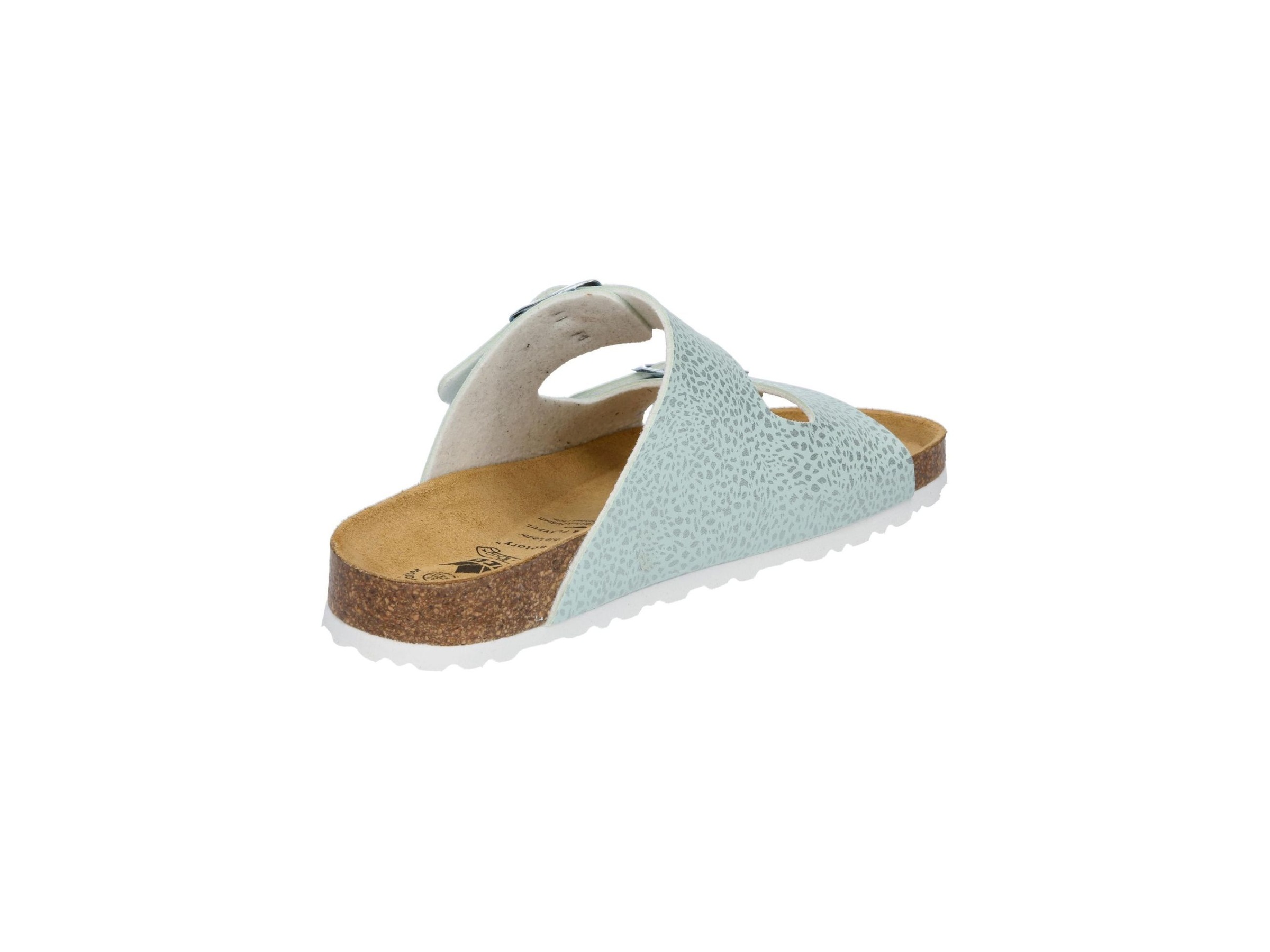 Pantolette LICO "Pantolette Bioline Platino", Damen, Gr. 42, blau, Synthetik, Schuhe Pantolette 3