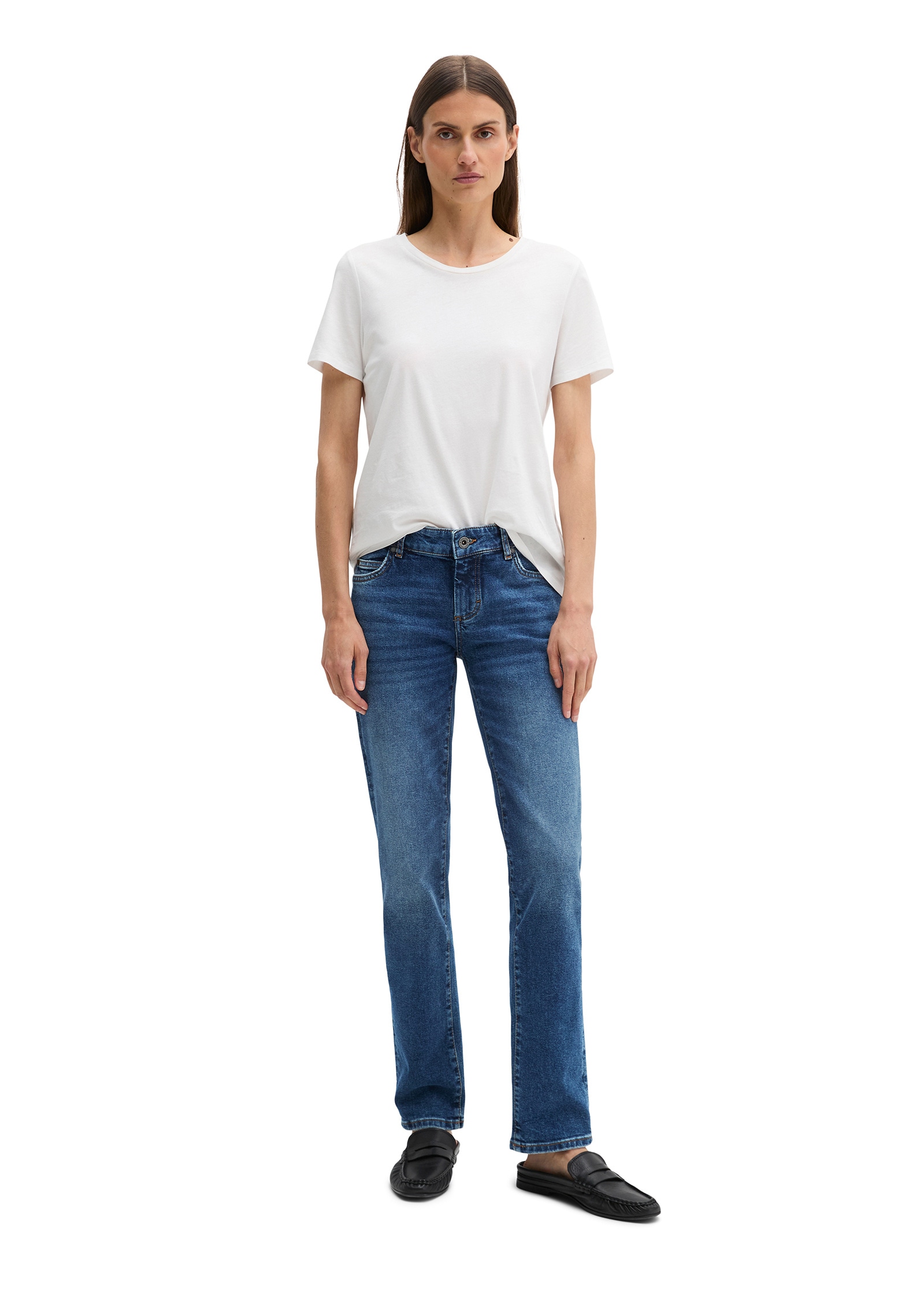 Marc O'Polo Regular-fit-Jeans »aus Bio-Baumwolle-Mix«