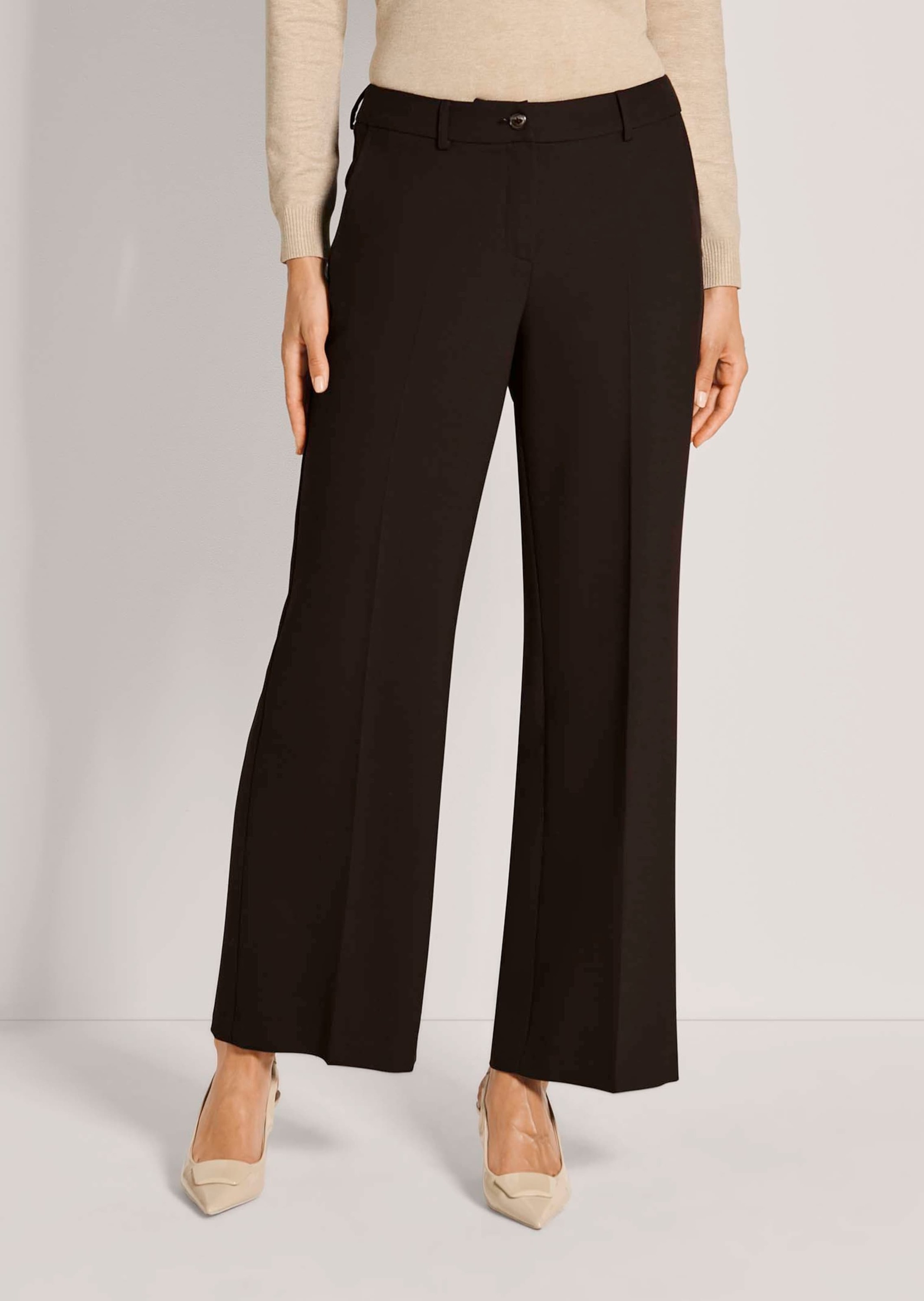 MADELEINE Bügelfaltenhose »Hose Weite Hose mit Bügelfalten«