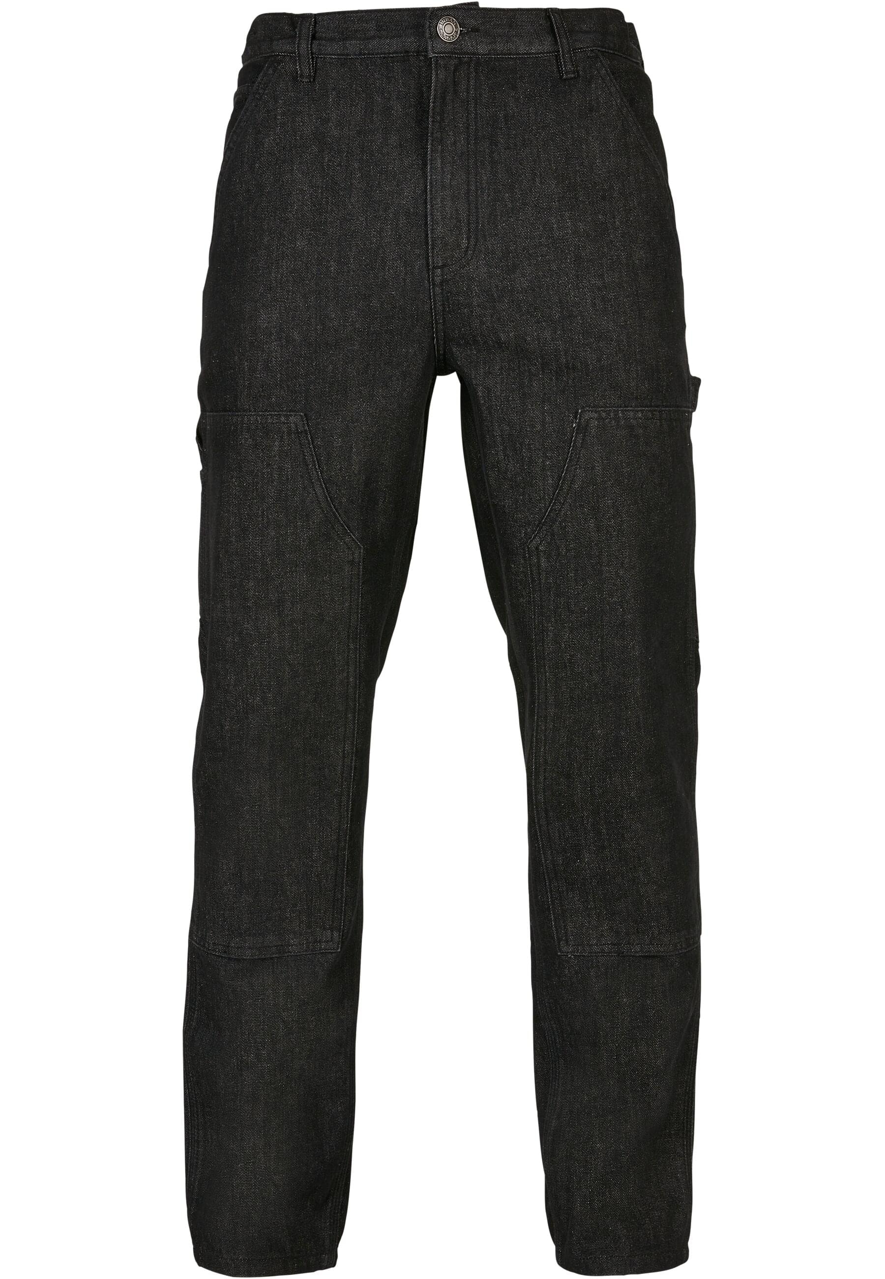 URBAN CLASSICS Bequeme Jeans "Urban Classics Herren Double Knee Jeans", (1 tlg.)