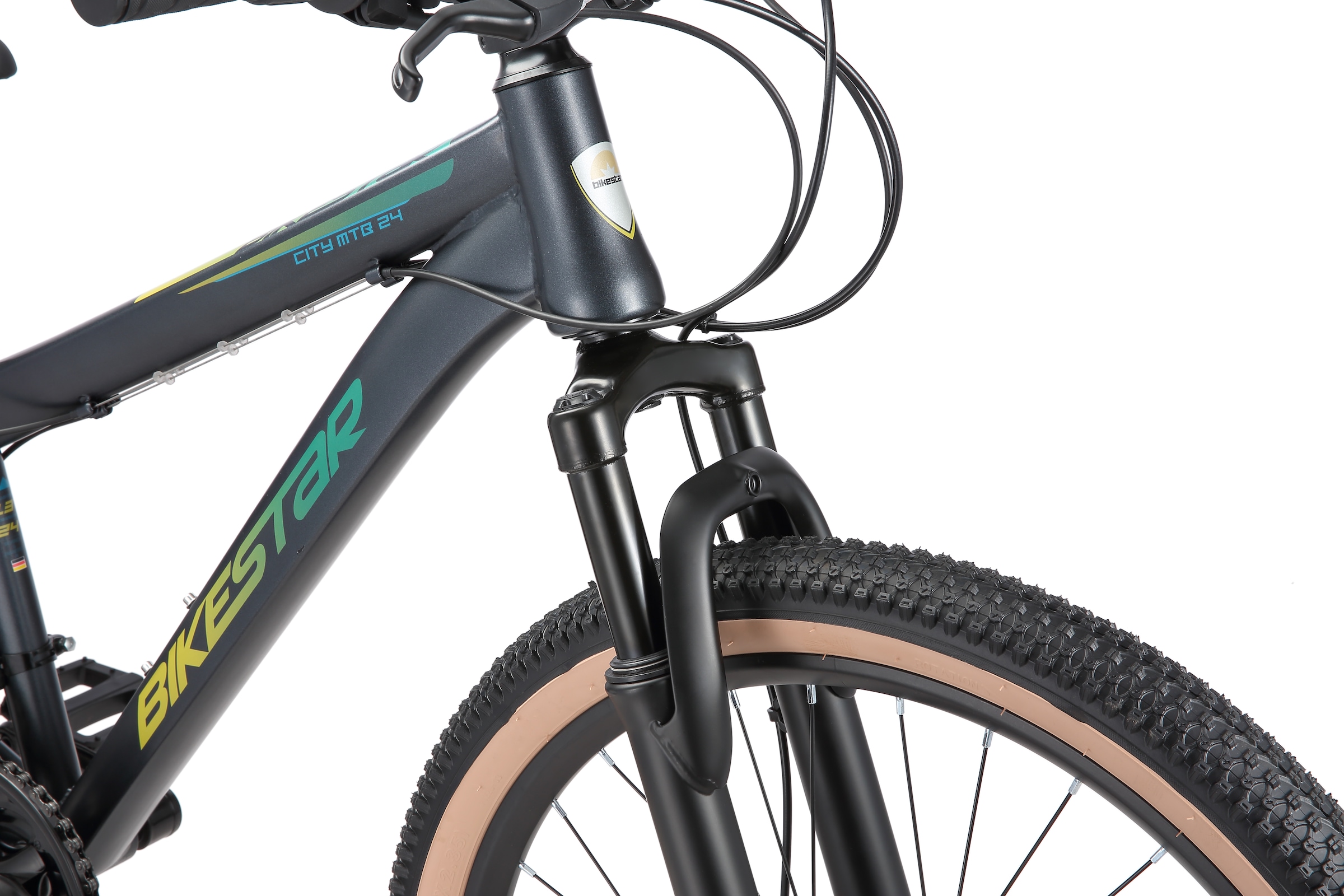 Bikestar Jugendfahrrad 21 Gang Shimano RD-TY21 Schaltwerk Kettenschaltung