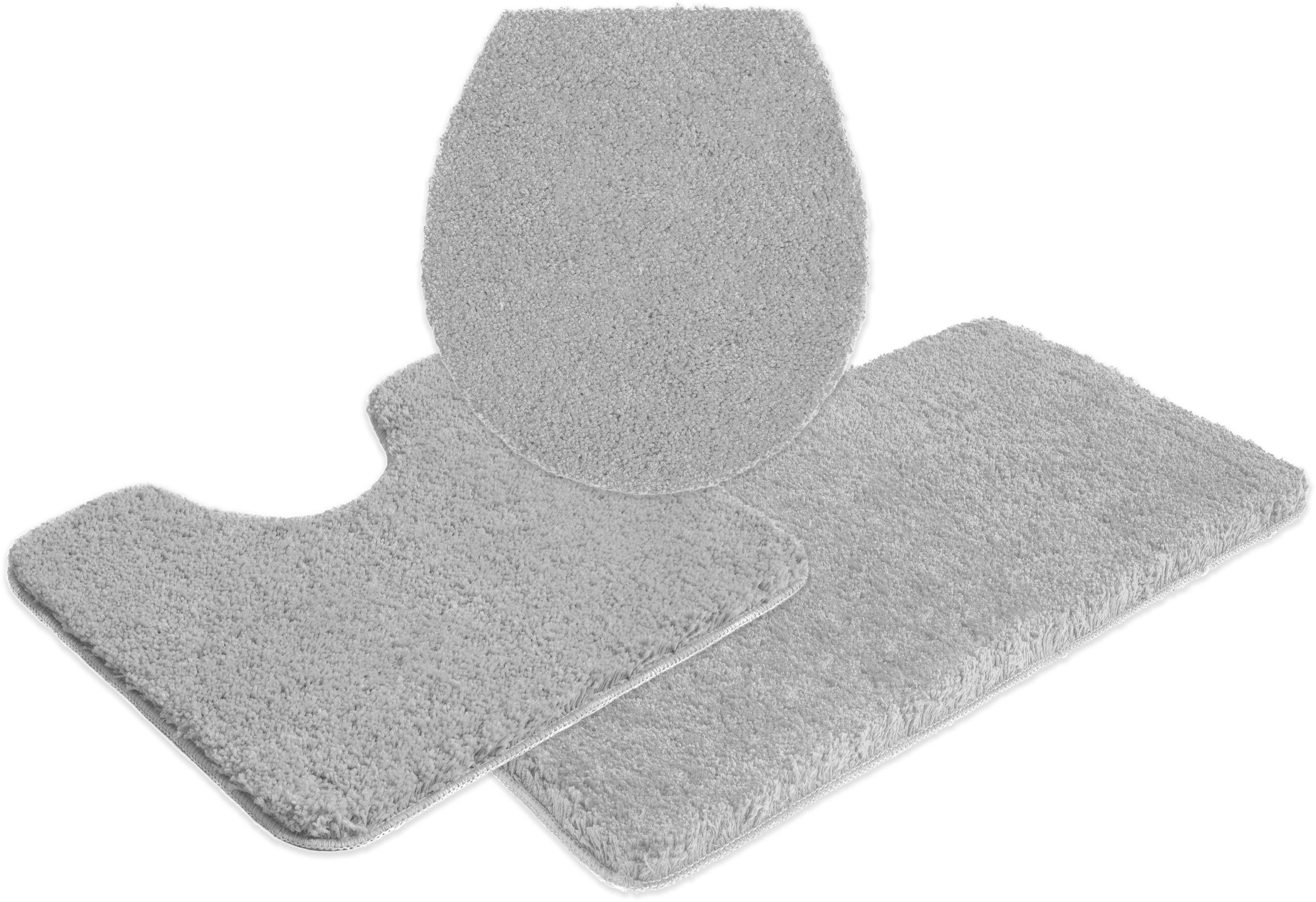 my home Badematte "Sanremo, Badvorleger, Badezimmer Teppich, sehr weich" Hö günstig online kaufen