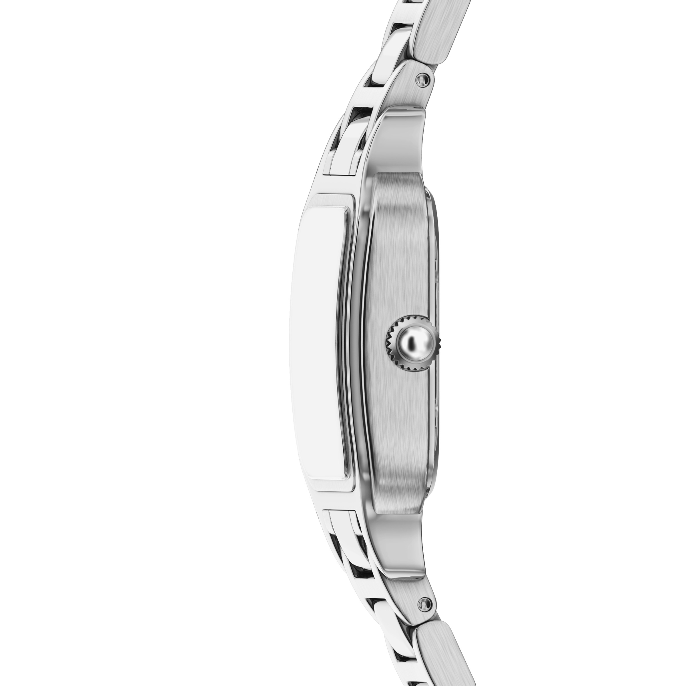 Emporio Armani Quarzuhr Armbanduhr, Damenuhr, Edelstahlarmband, analog