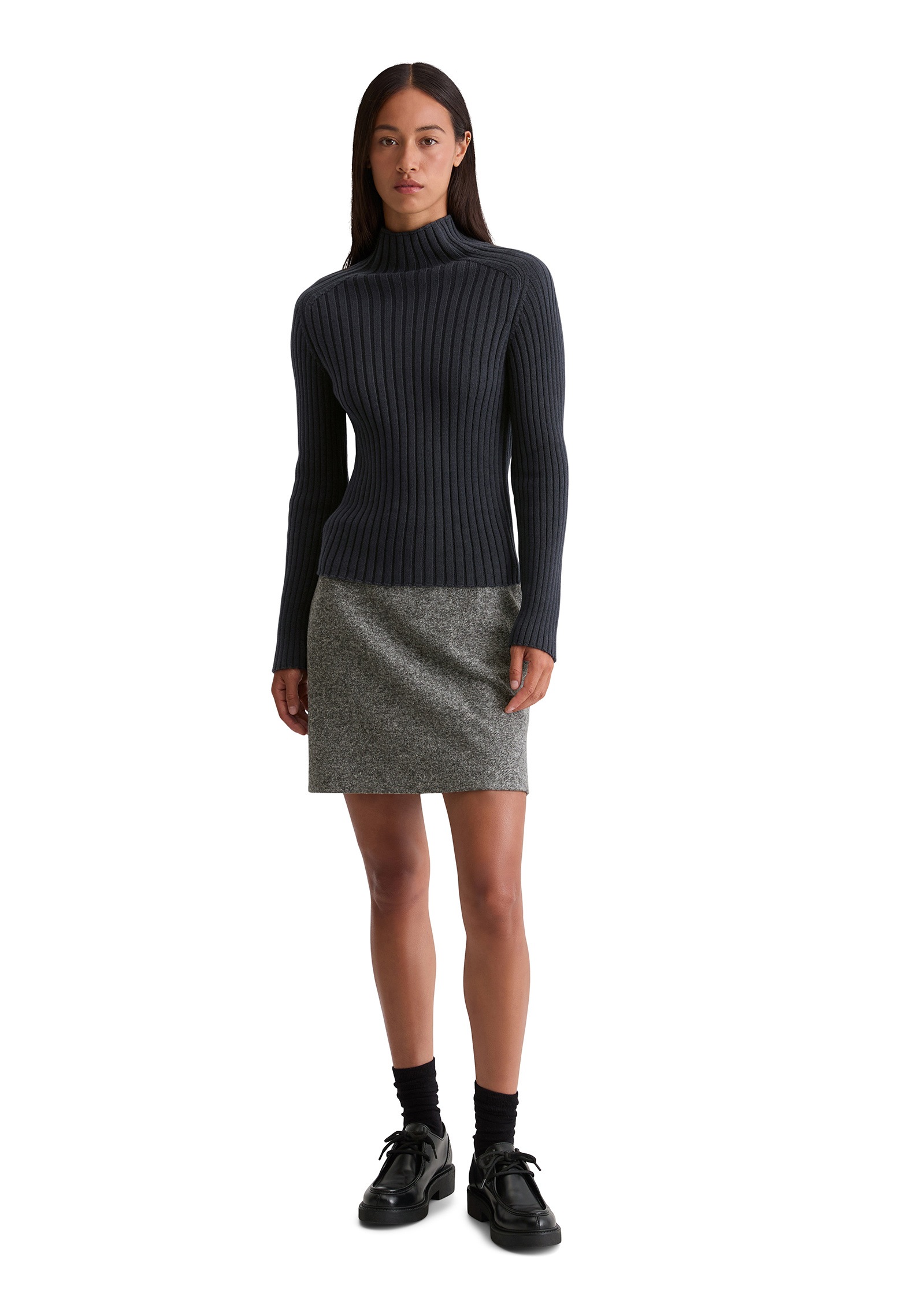 Marc O'Polo Stehkragenpullover »aus Heavy Weight Cotton«