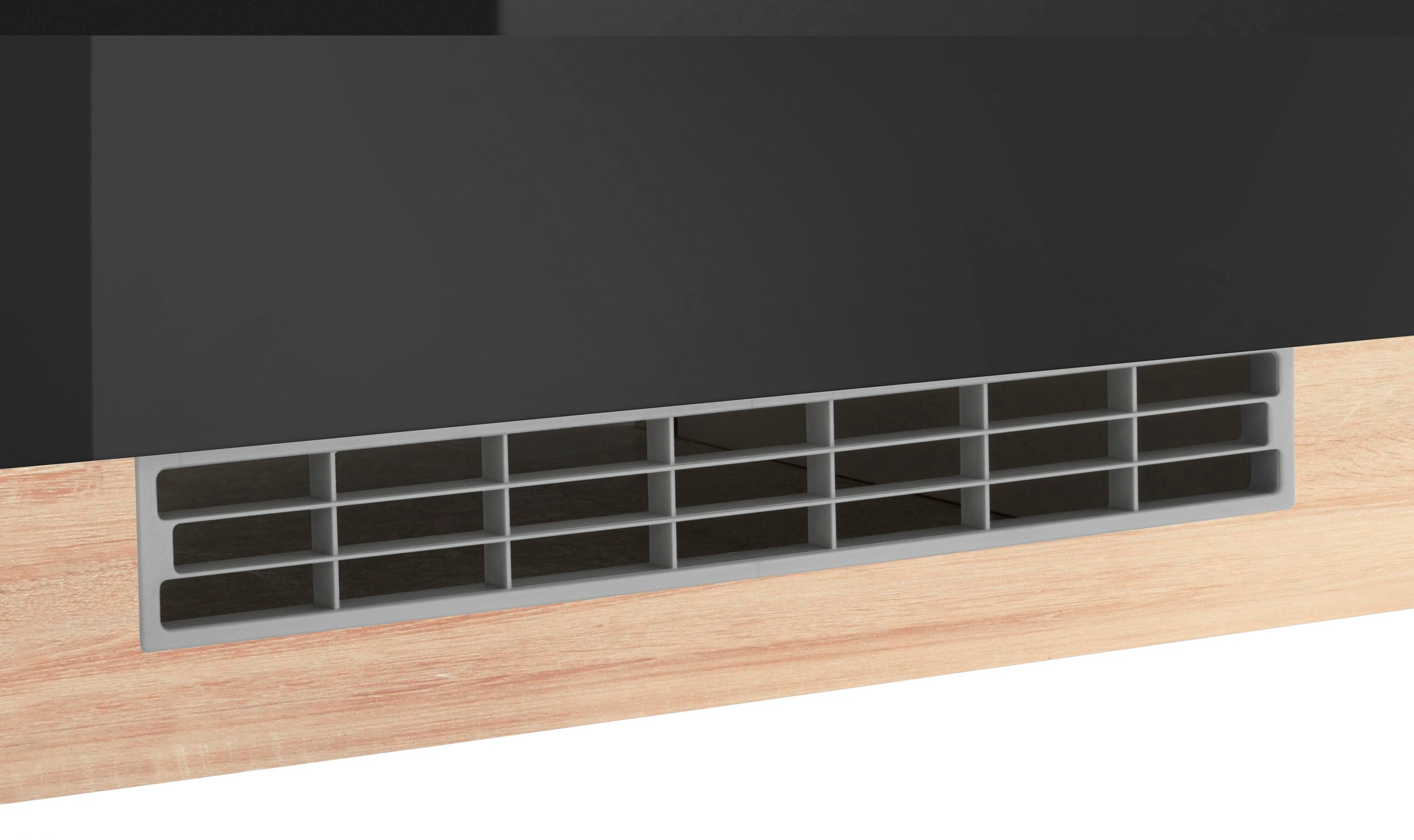 KOCHSTATION Küchenzeile »KS-Brindisi Breite 280 cm«, wahlweise mit E-Geräten und Induktion, mit MDF-Fronten und Regal