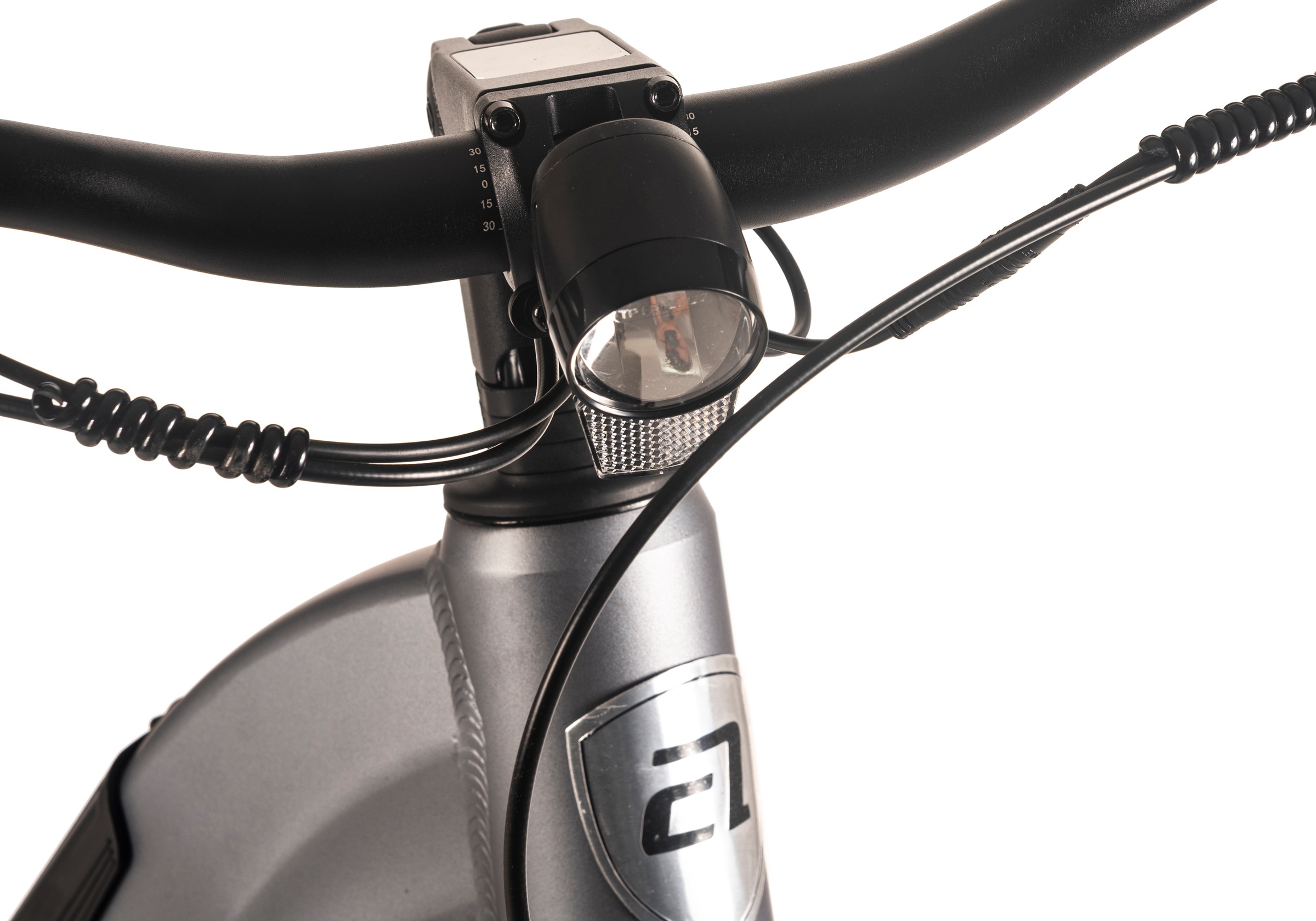 Adore E-Bike »28" Alu Cityfahrrad CX-660 Mittelmotor 75NM / 14,7Ah Grau matt«, 7 Gang, Shimano, Tourney, Mittelmotor 250 W