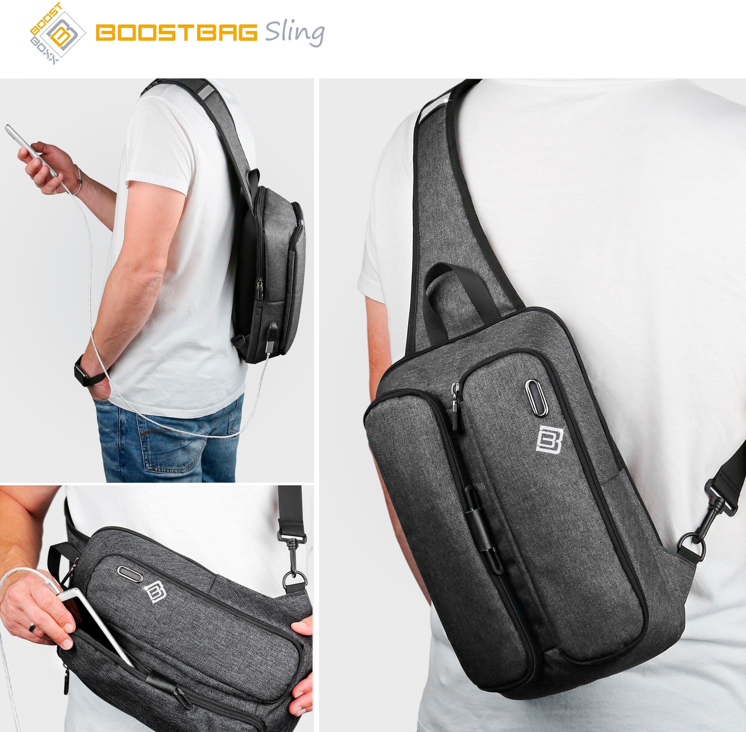 BoostBoxx Umhängetasche »Boostbag Sling Crossbag«