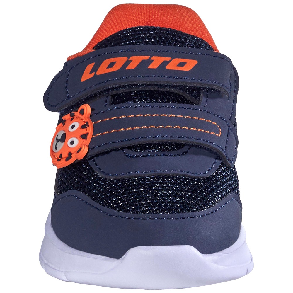 Lotto Djuri Mini Sneaker Navy-Orange 24 2