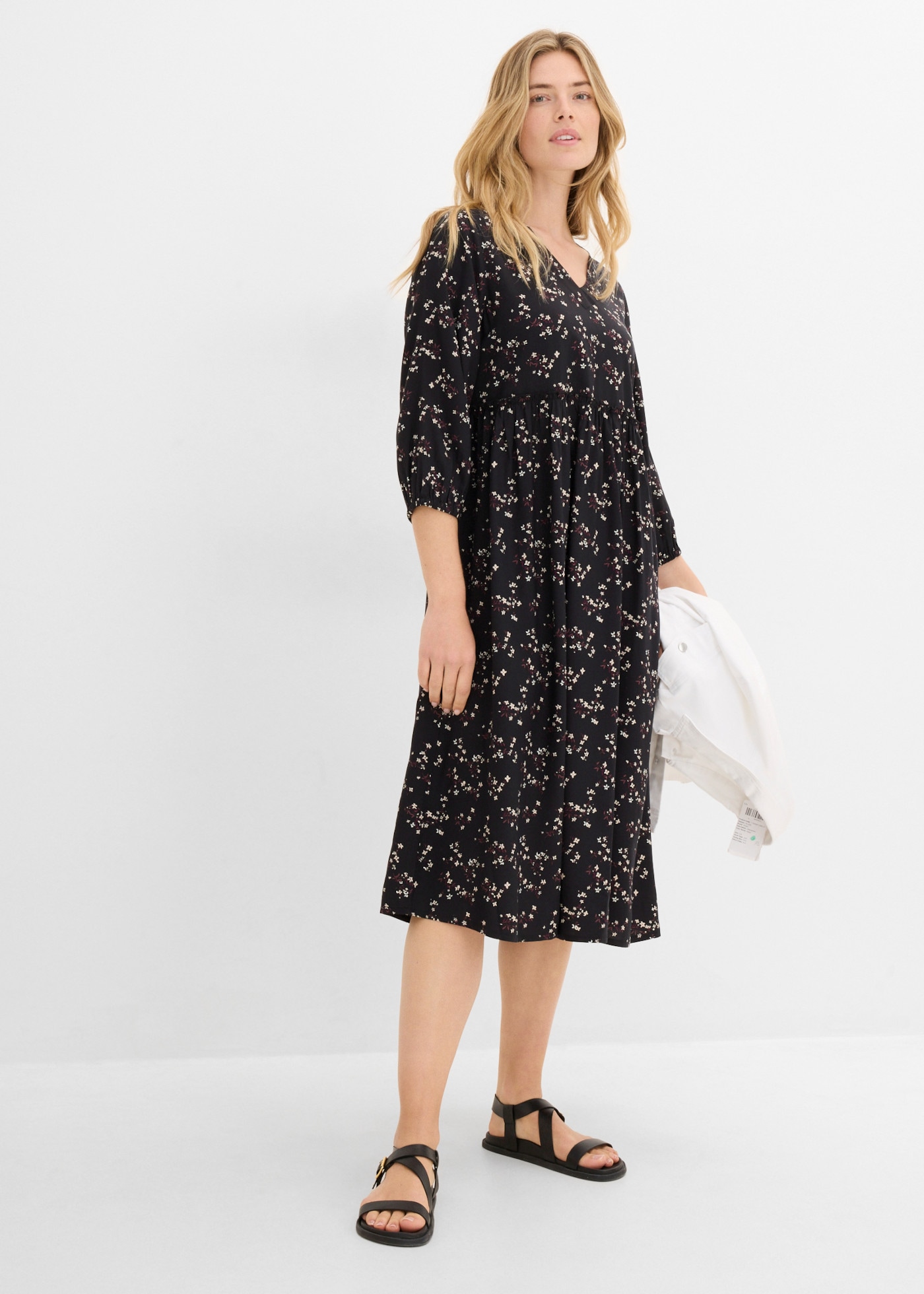 bonprix Tunikakleid mit Oversize-Passform, im Casual-Stil, in regulärer Länge