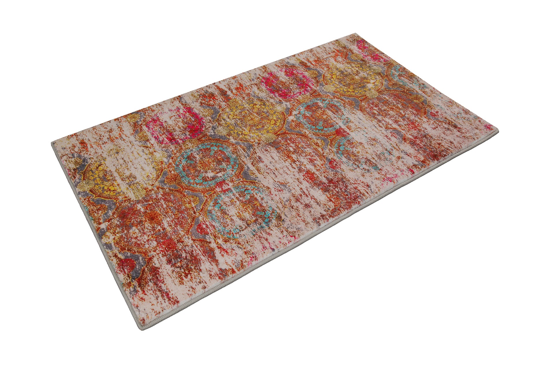 Wecon home Badematte »Beach Front«, fußbodenheizungsgeeignet, Vintage, waschbar, rutschfest, schnell trocknend, robust, Badteppich