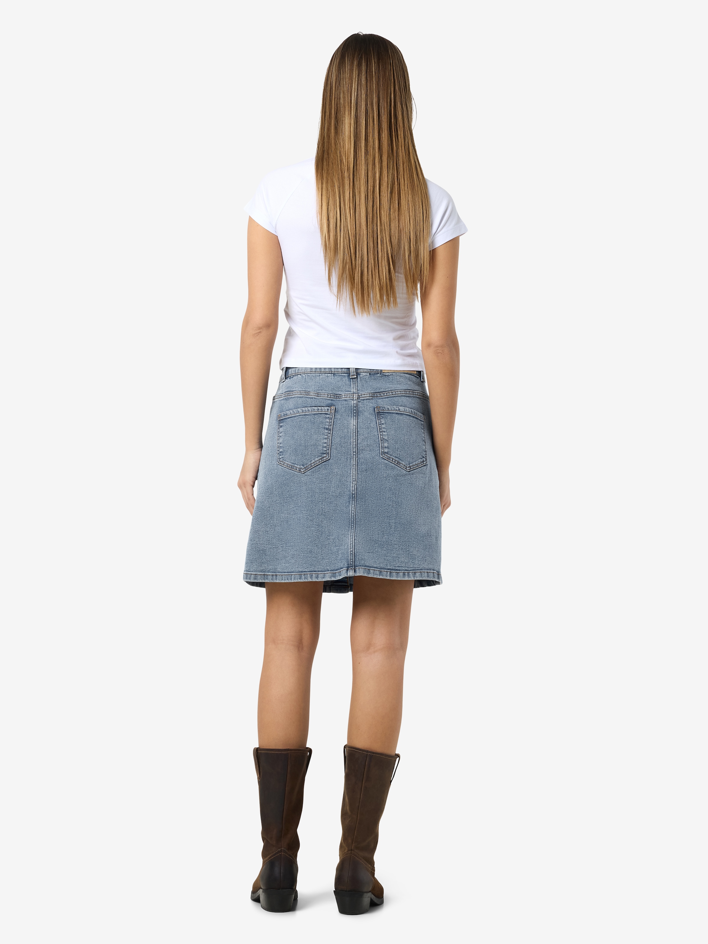 Noisy may Jeansrock »NMRONNIE NW  A SHAPE SKIRT VI375LB NOOS«
